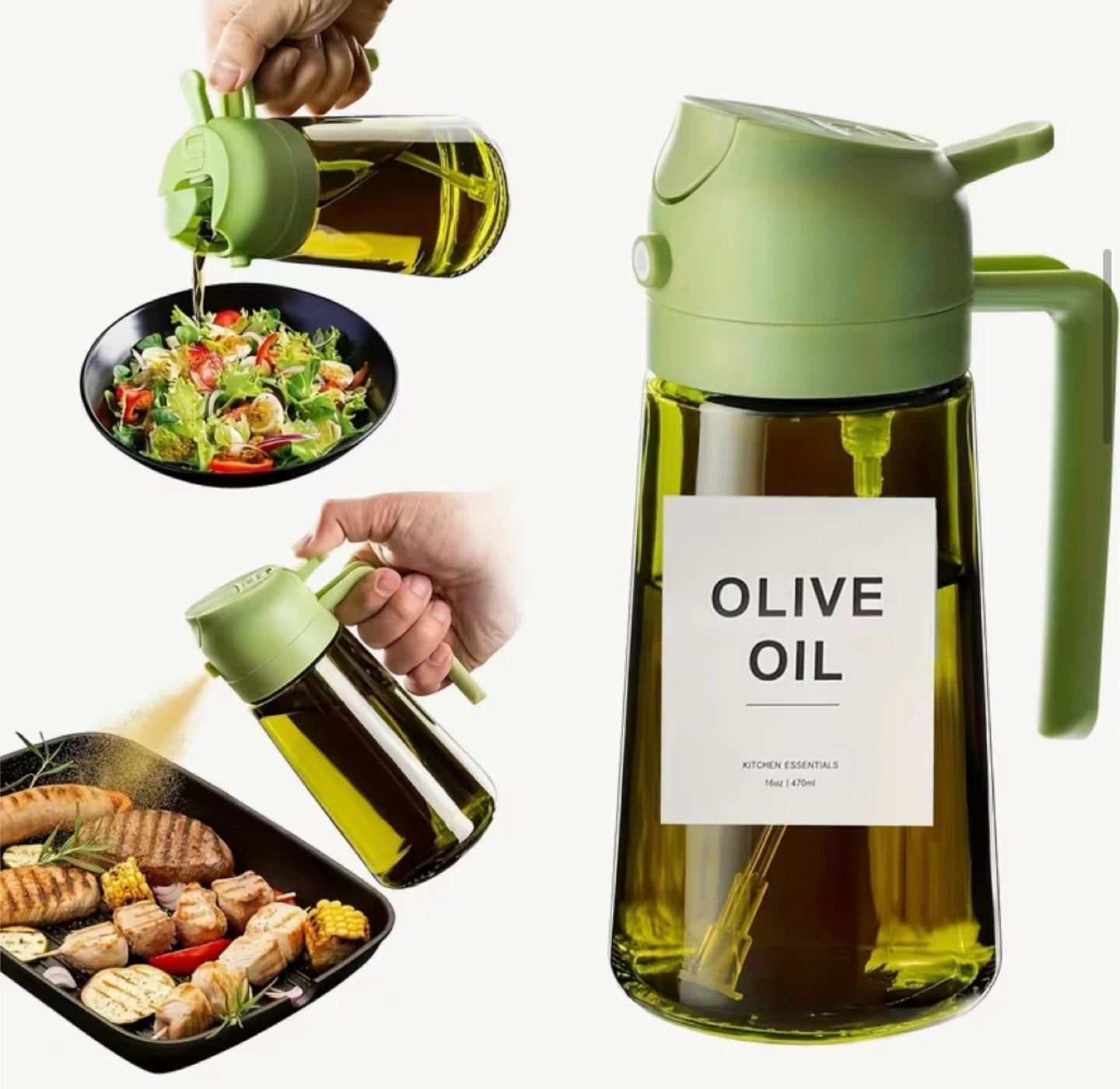 Olive oil spray bottle