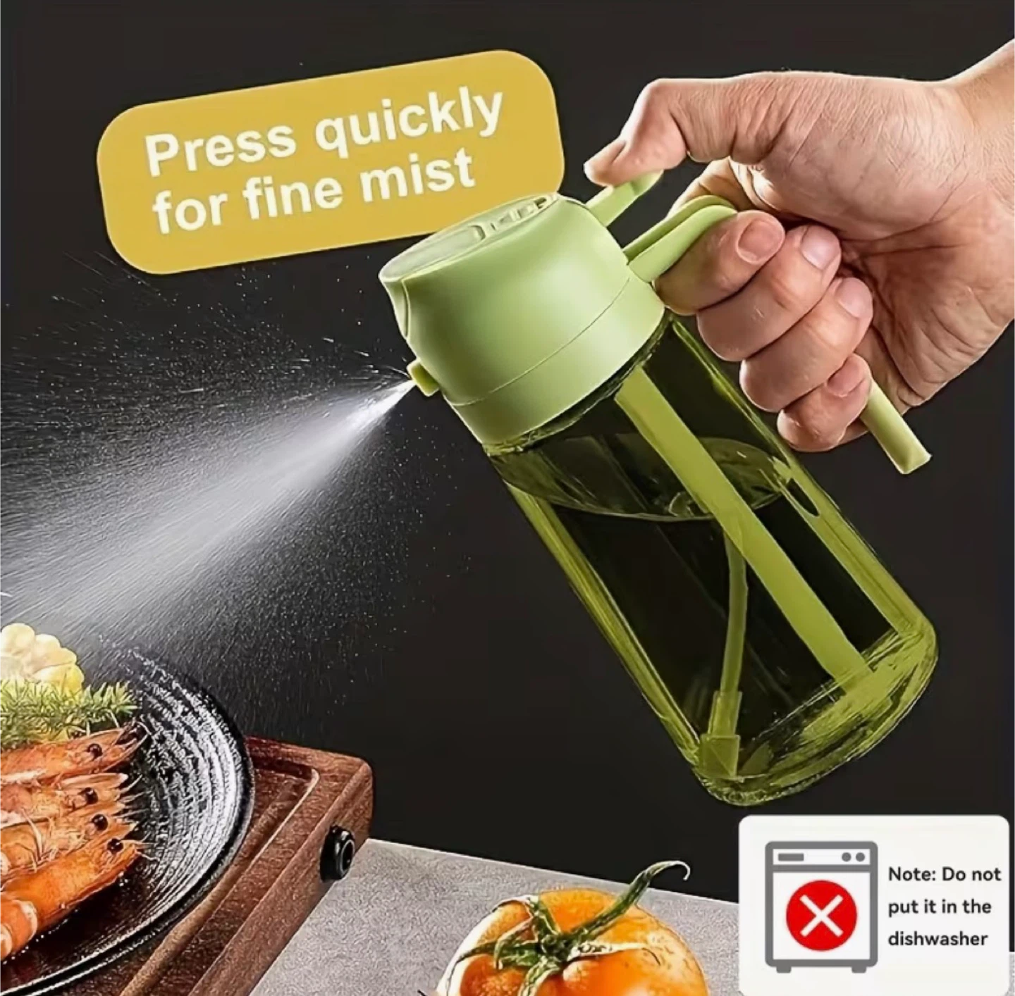 Olive oil spray bottle - photo 5
