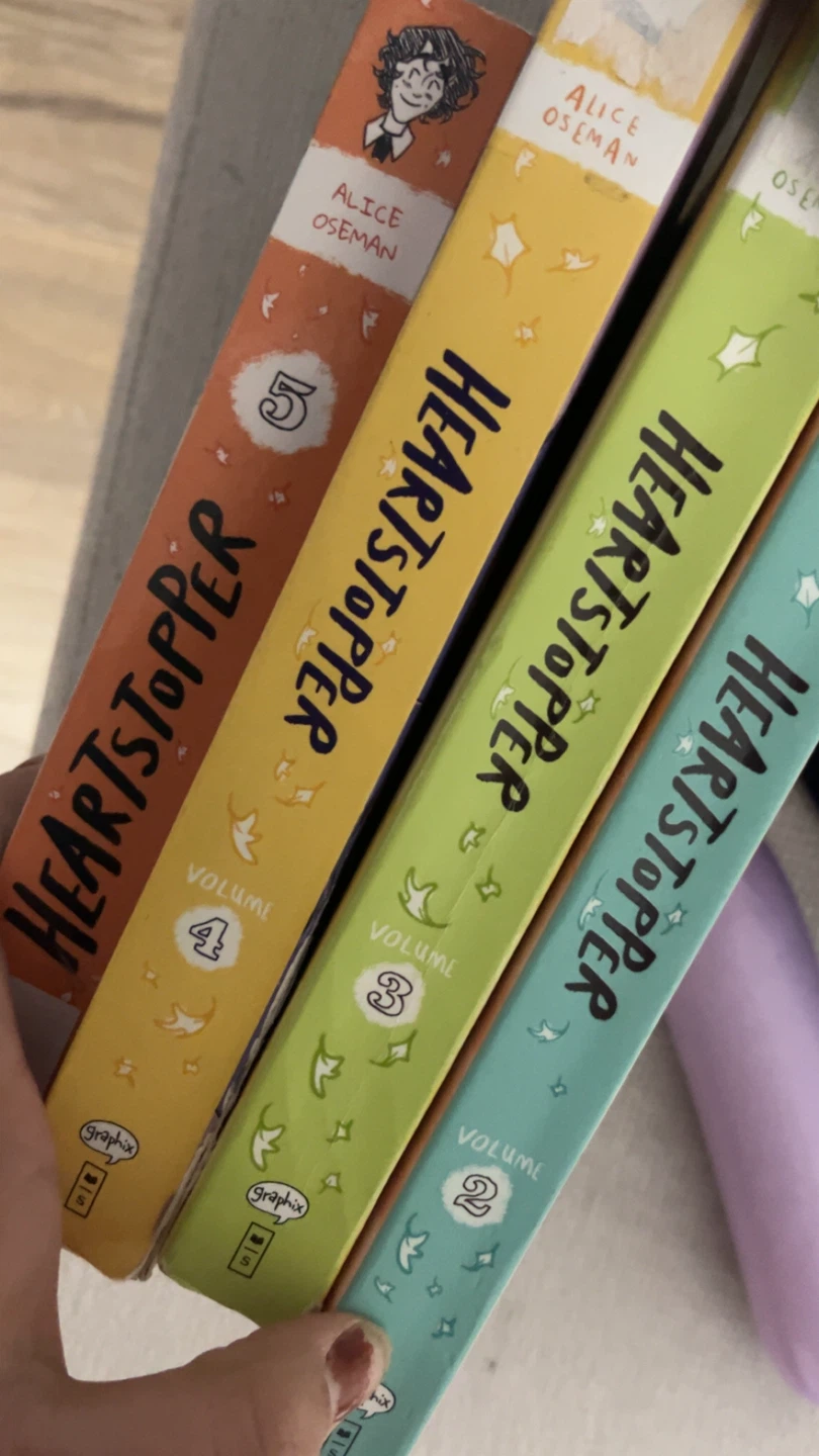 Heartstopper Volumes 2-5 by Alice Oseman