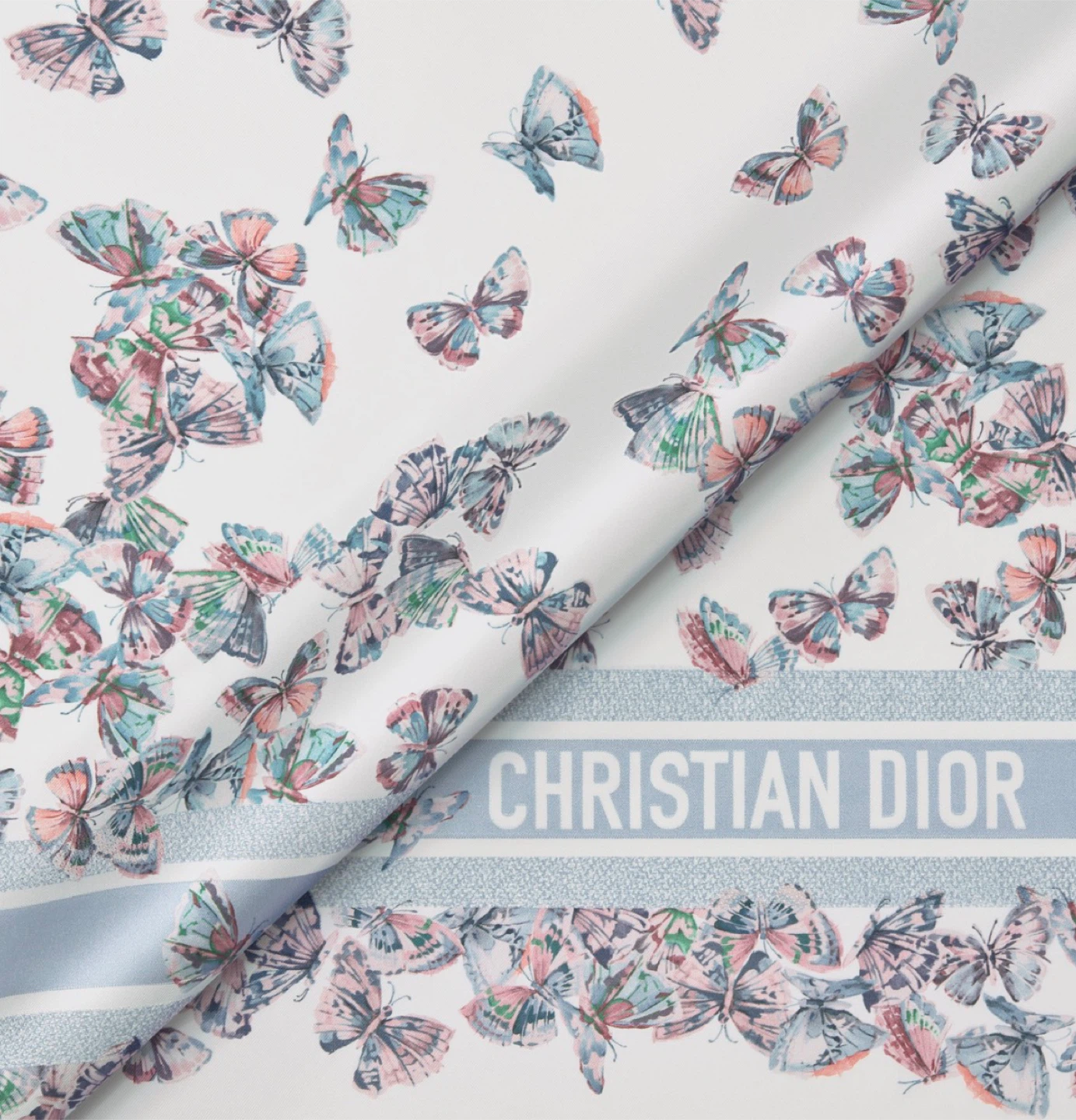 Authentic Dior Camo Papillon 90 Square Scarf - photo 4