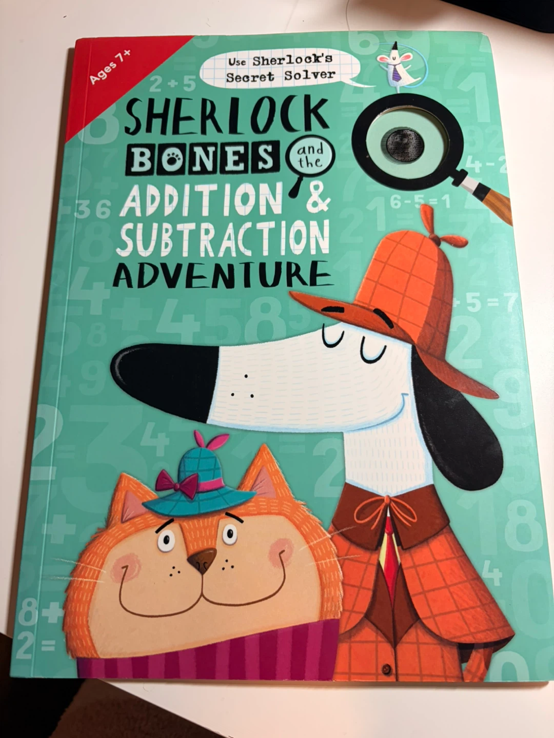 Sherlock Bones Addition & Subtraction Adventure Book