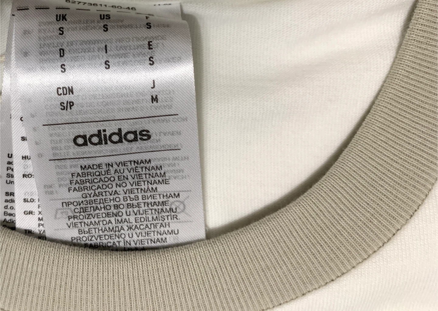 Adidas Mens T-Shirt Short Sleeve Big Logo Graphic Tee NEW - photo 3