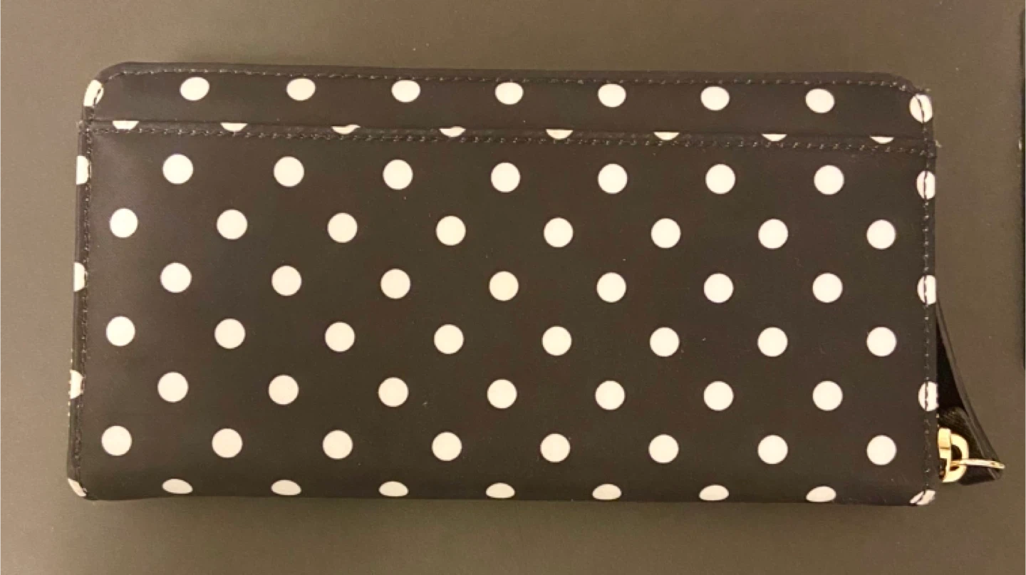 Kate Spade Polka Dot Zip Around Wallet - photo 2