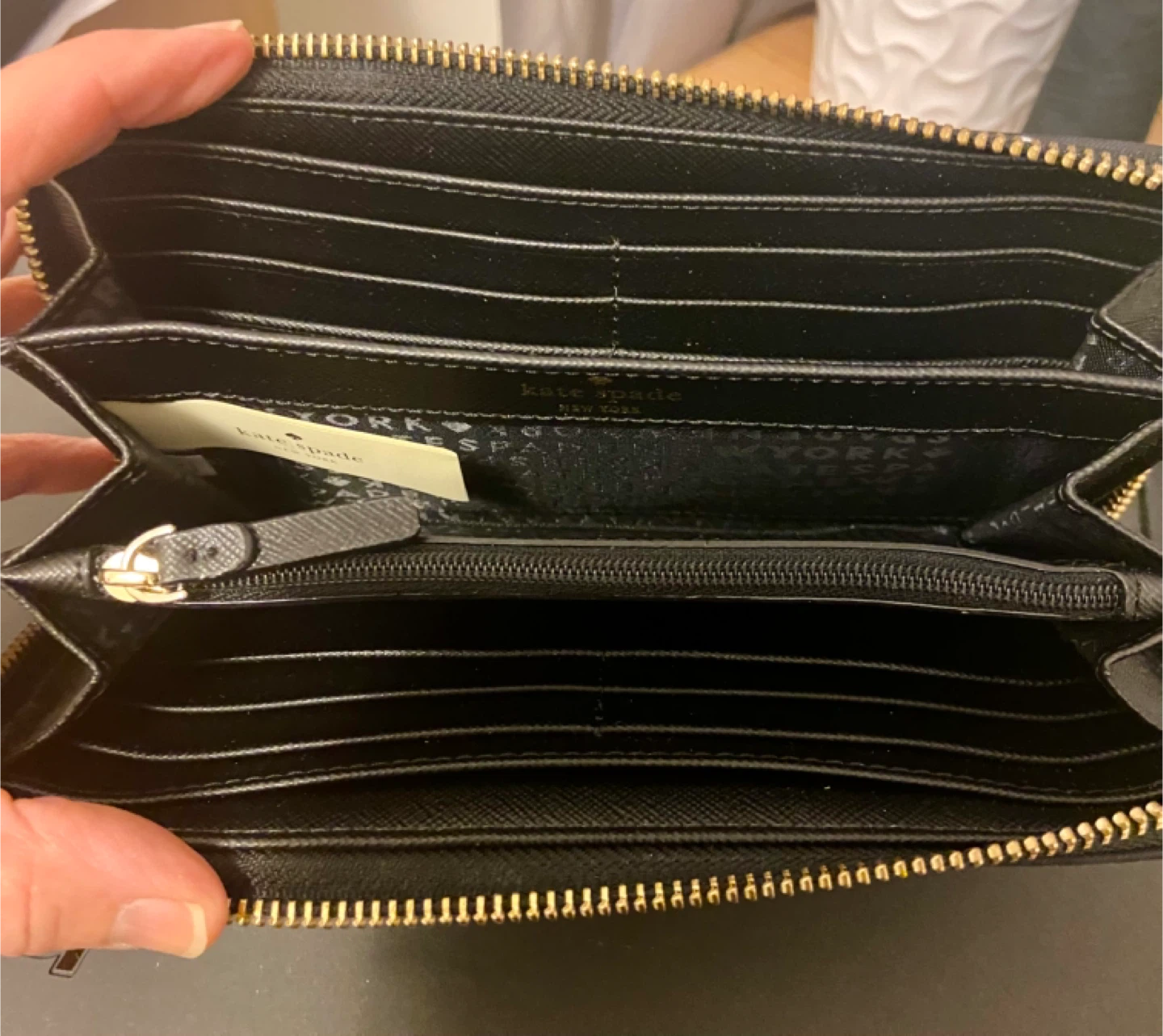 Kate Spade Polka Dot Zip Around Wallet - photo 4
