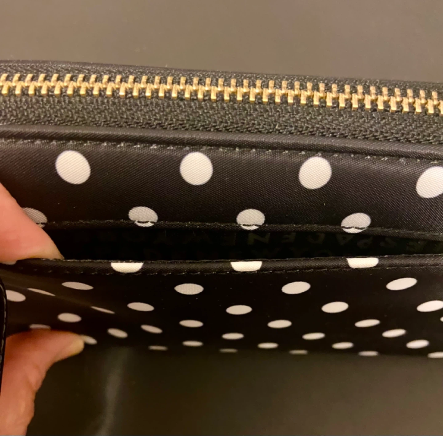Kate Spade Polka Dot Zip Around Wallet - photo 3
