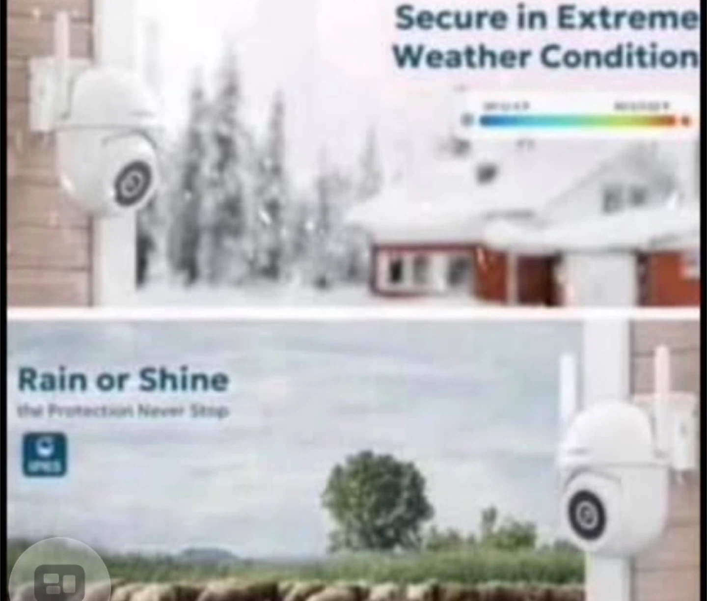 Outdoor Security Camera - 2K HD, Wi-Fi - photo 3