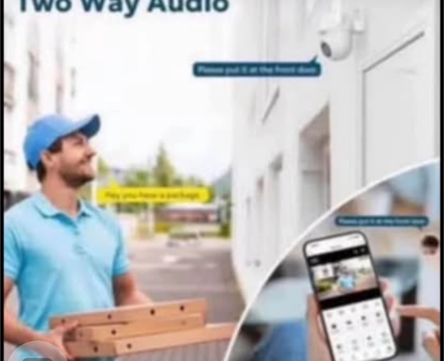 Outdoor Security Camera - 2K HD, Wi-Fi - photo 2