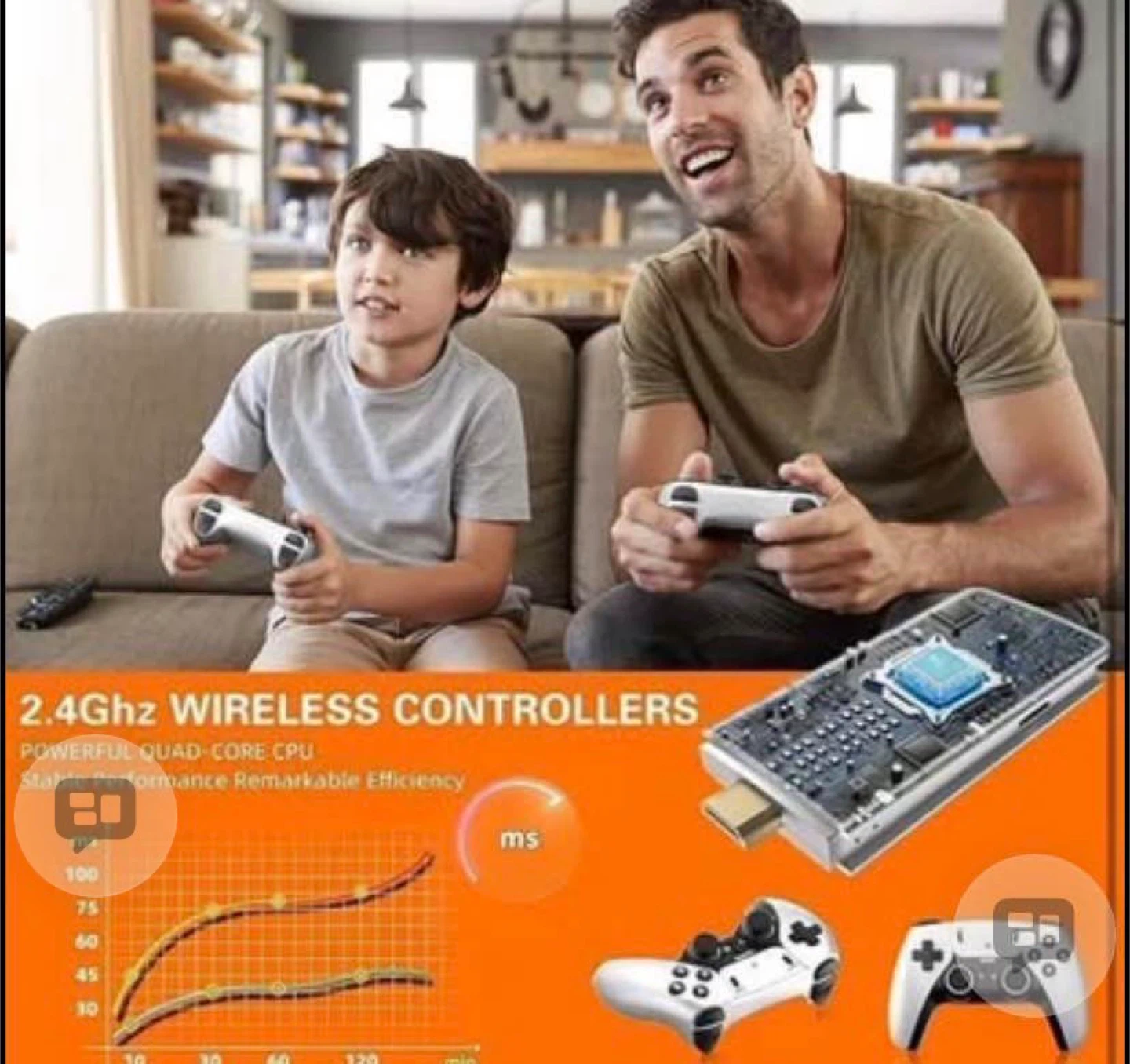2.4GHz Wireless Game Controllers - photo 3