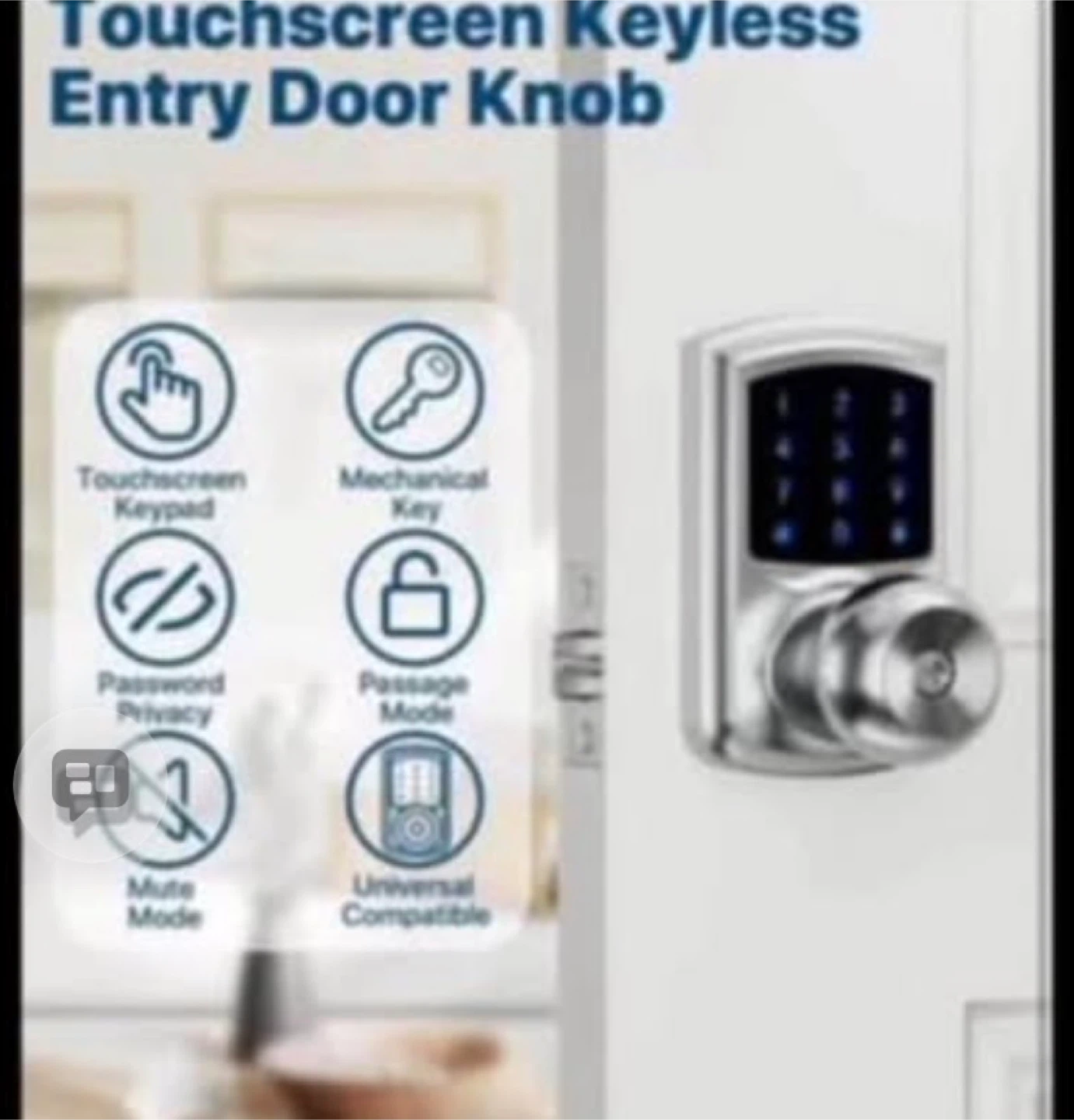 Keyless Entry Door Knob - photo 3