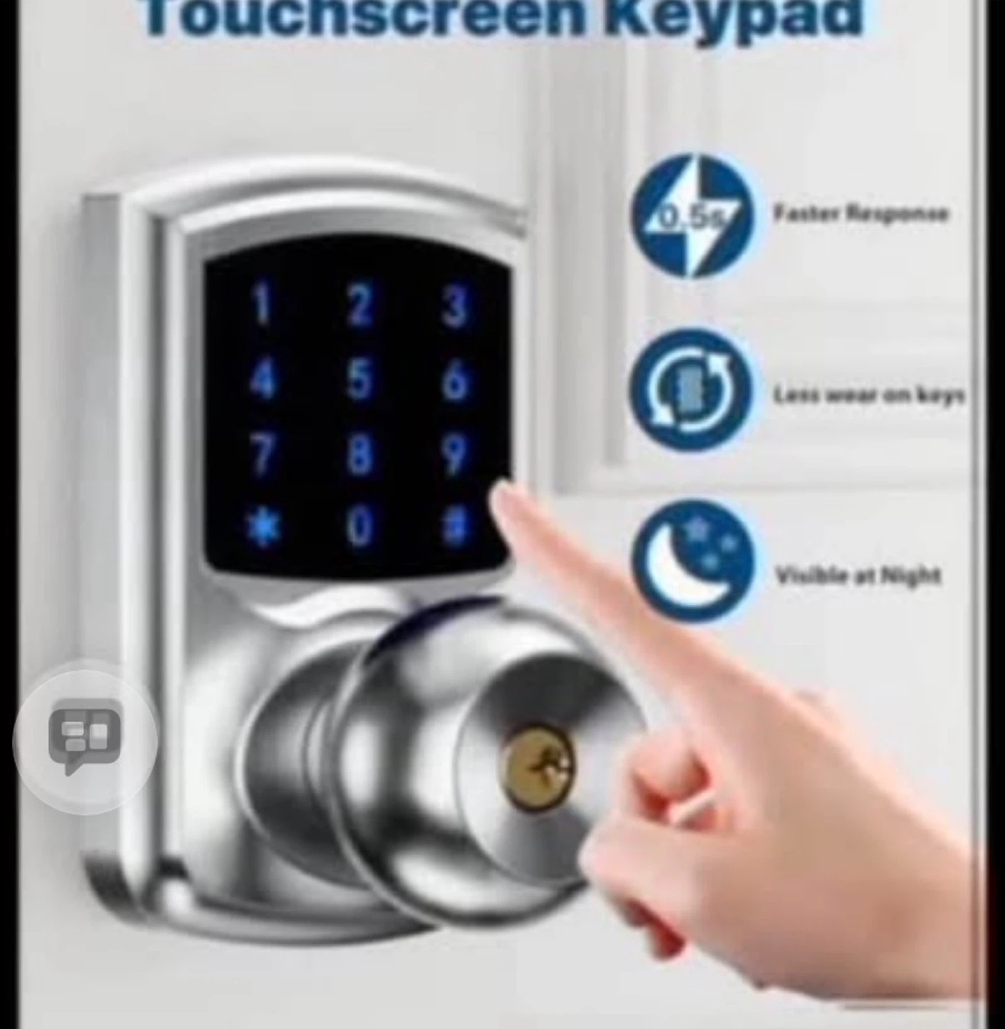 Keyless Entry Door Knob