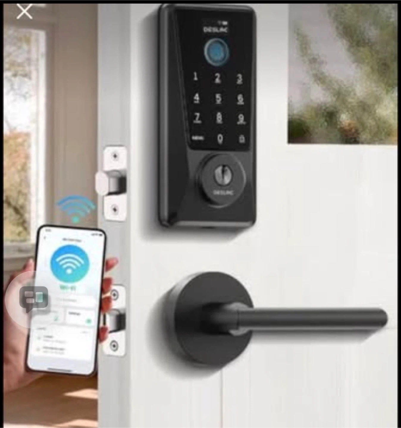 DESILAC Smart Lock with 6-in-1 Unlocking Methods - photo 3
