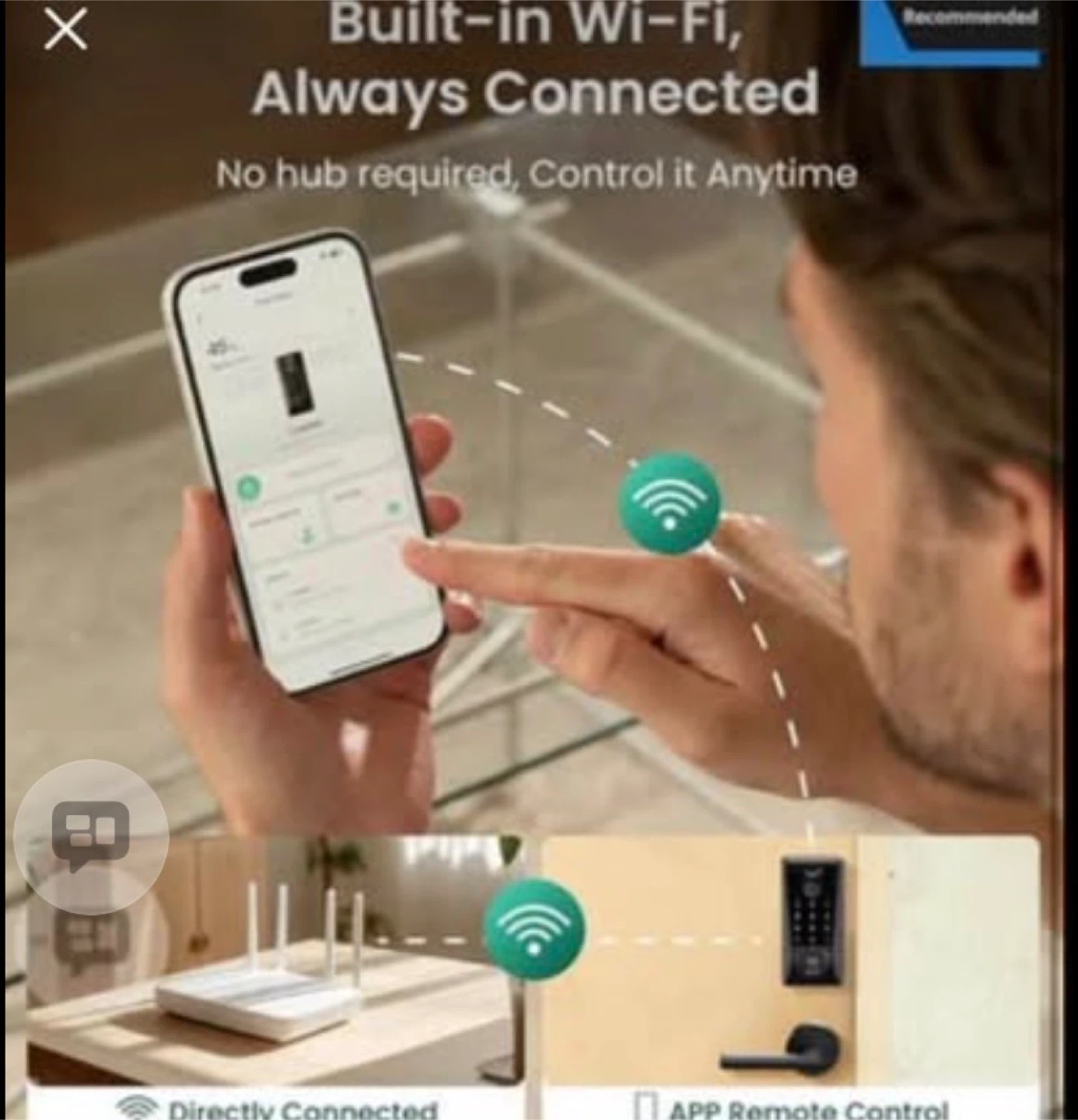 DESILAC Smart Lock with 6-in-1 Unlocking Methods - photo 2