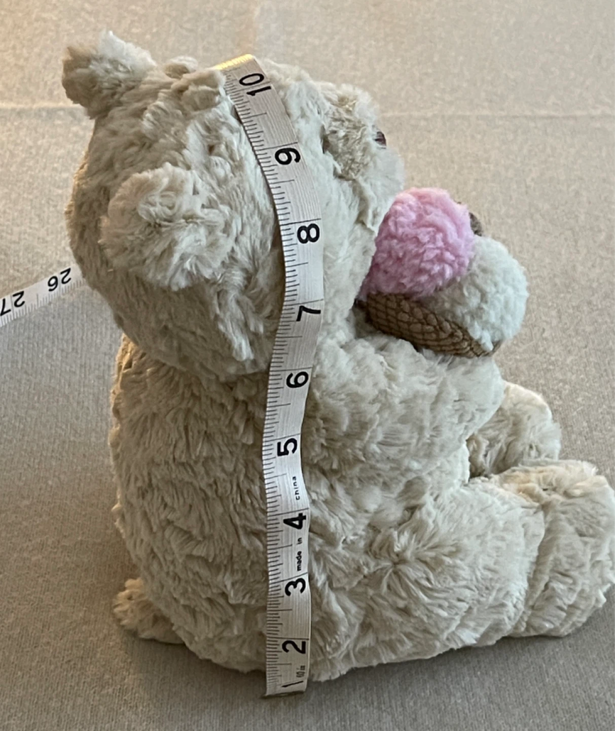 Jellycat Oatus Bear with Ice Cream - photo 5