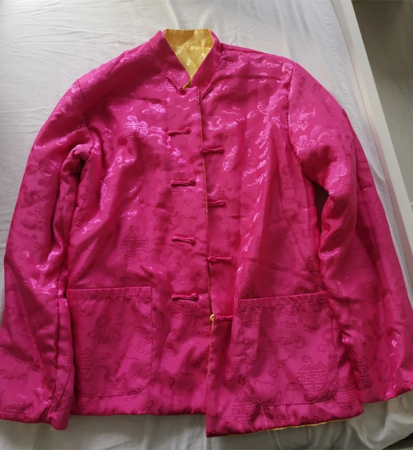 Reversible Silk Brocade Jacket Lunar New Year