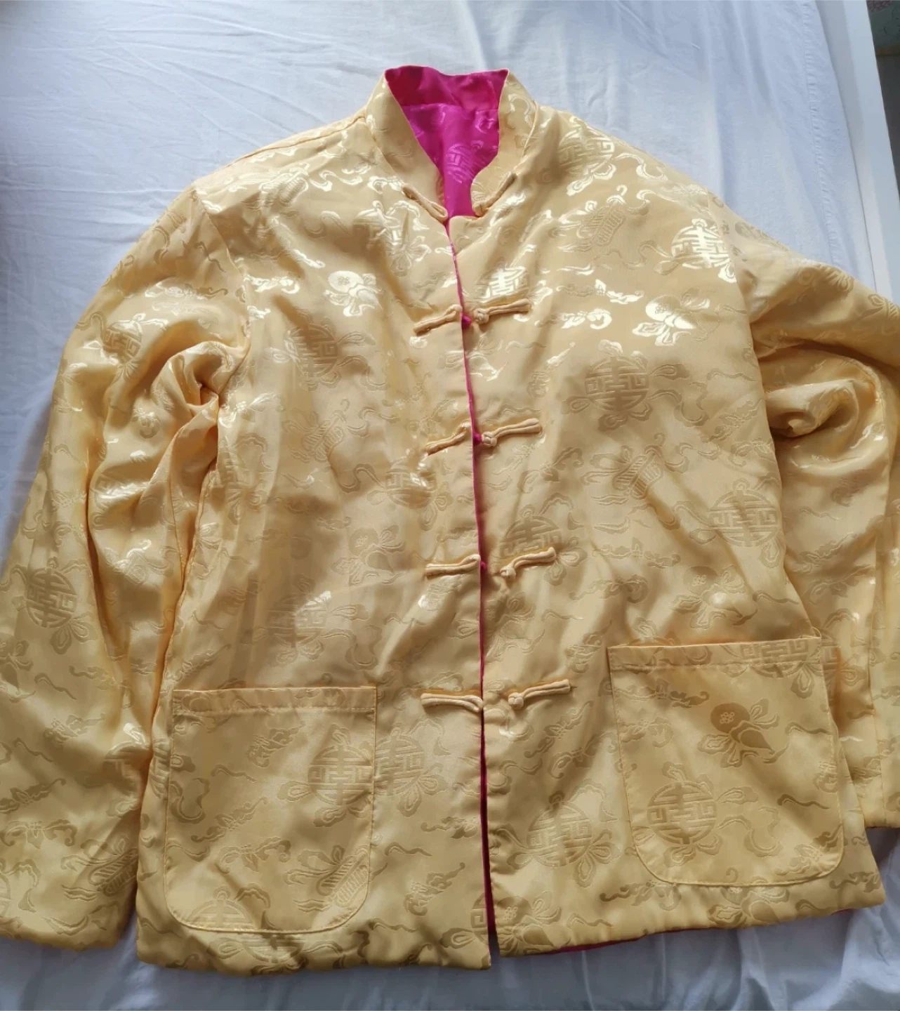 Reversible Silk Brocade Jacket Lunar New Year - photo 2