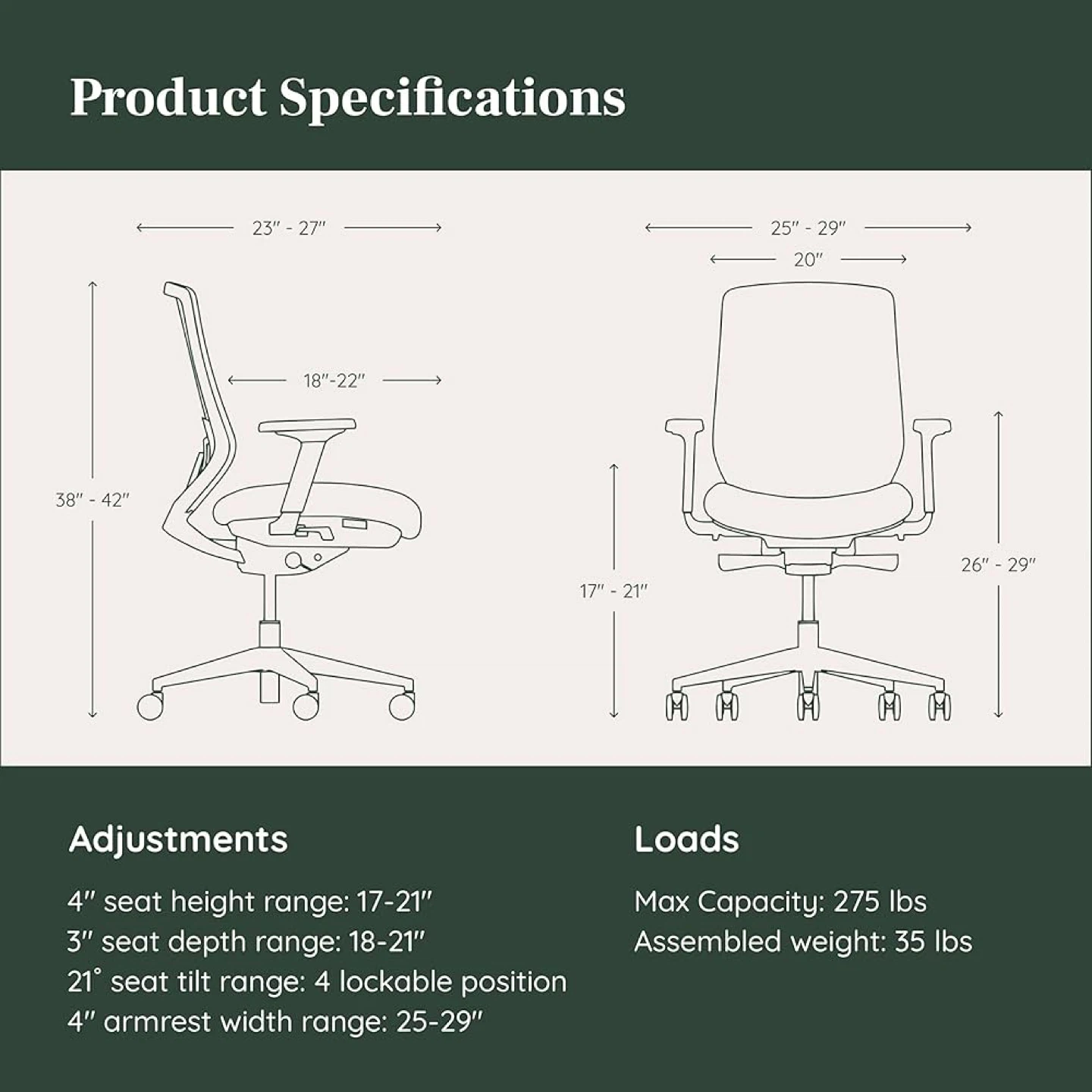 *PENDING* Branch Ergonomic Office Chair - photo 5