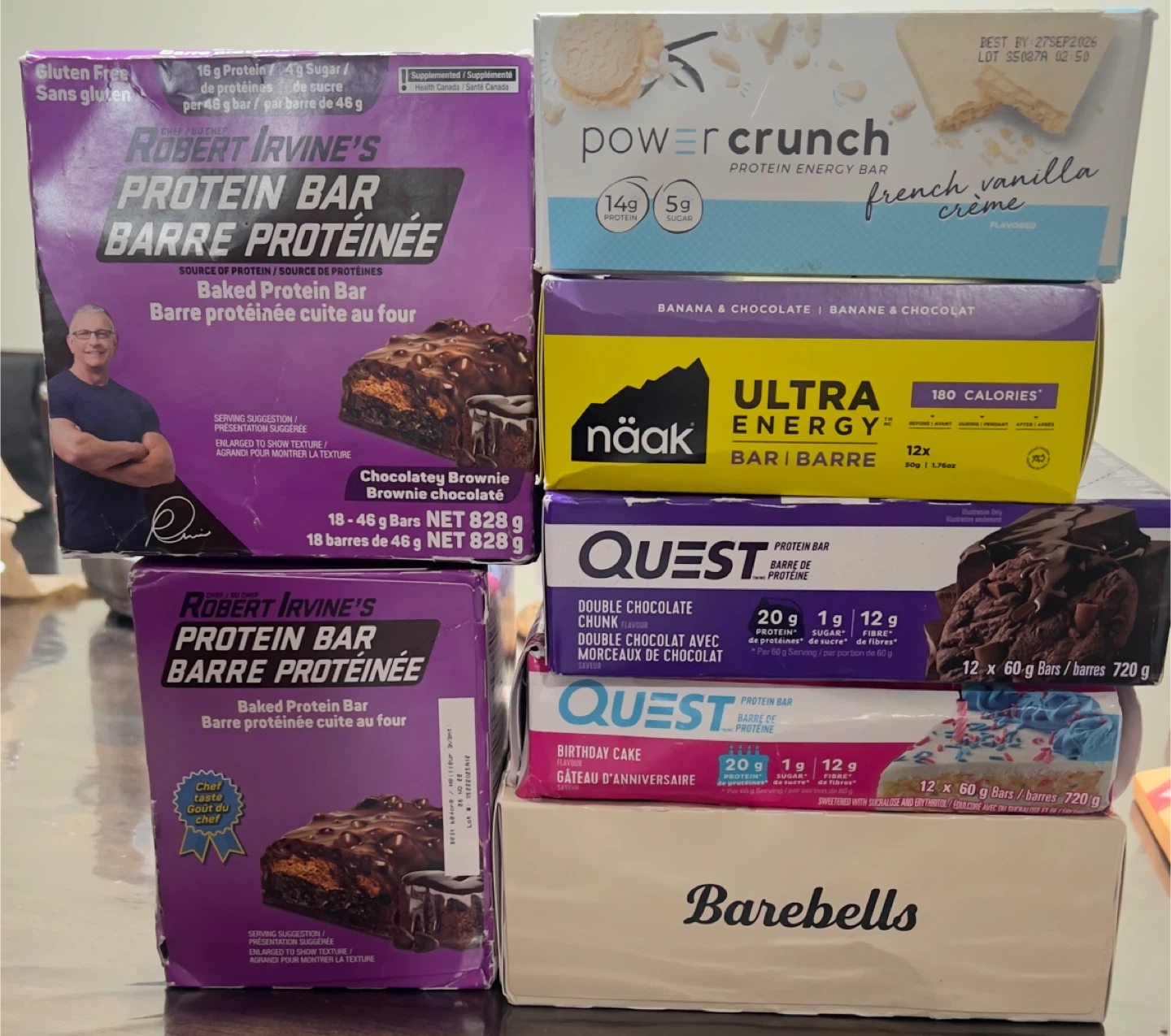 Variety Pack of Protein Bars and Chips - photo 4