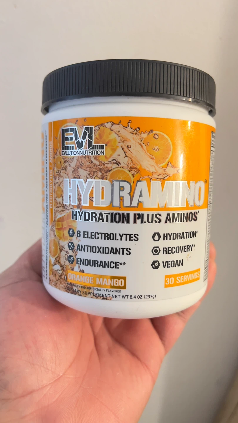EVLution Nutrition Hydramino Orange Mango Hydration