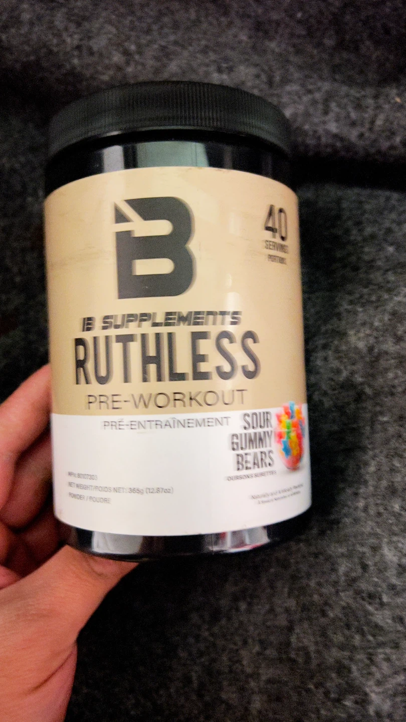 IB Supplements RUTHLESS Pre-Workout - Sour Gummy Bears - photo 2
