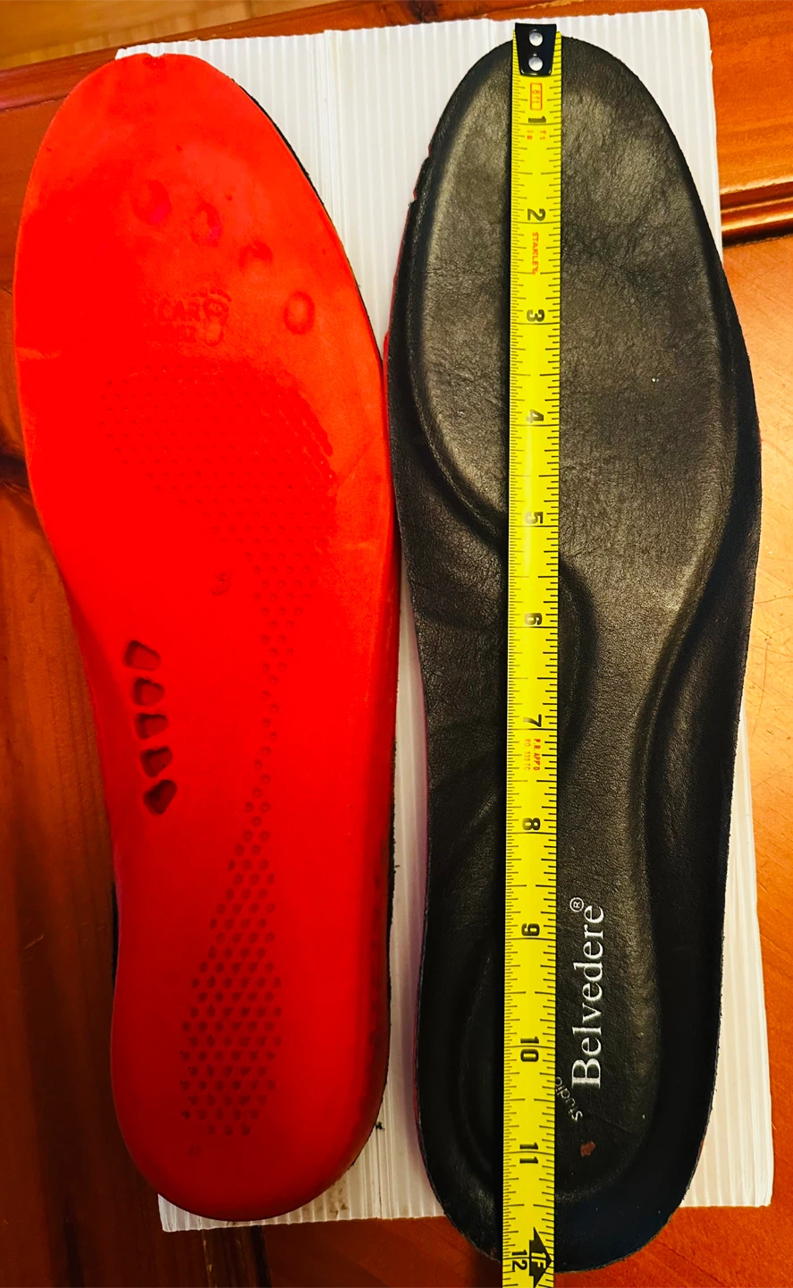 Belvedere Insoles - Black. 12 size - photo 4