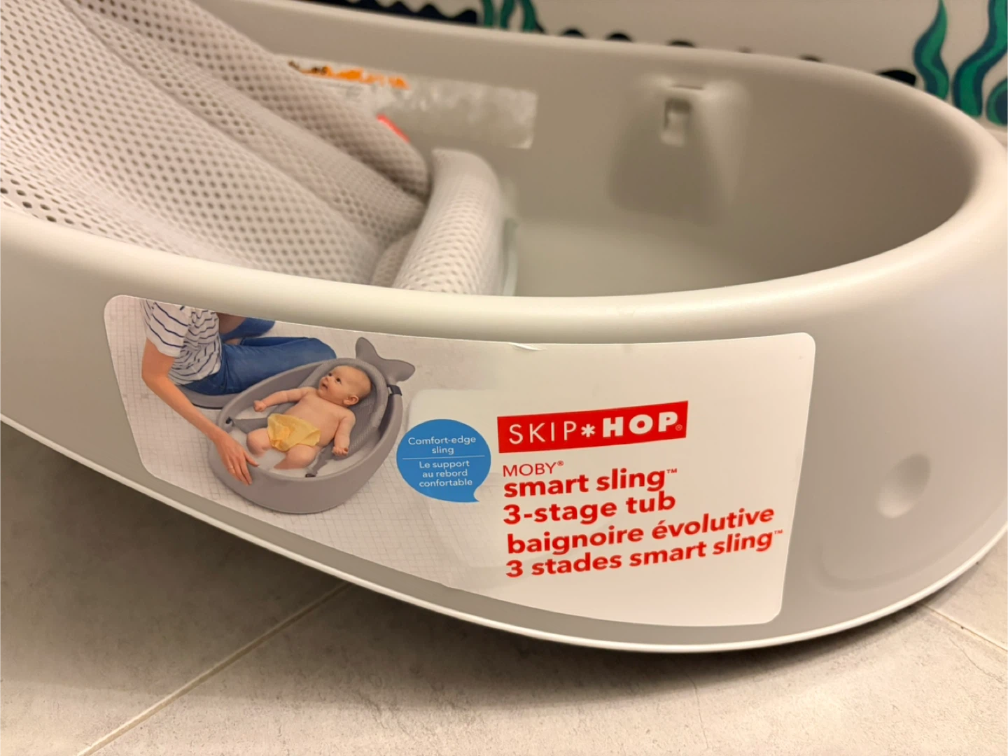 Skip*Hop Moby Smart Sling 3-Stage Baby Tub