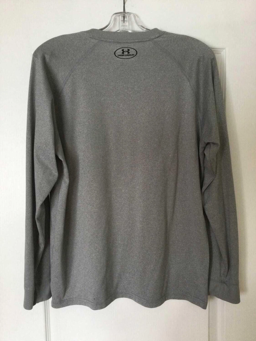 Under Armour Grey Long Sleeve Shirt - Men's Medium - photo 2