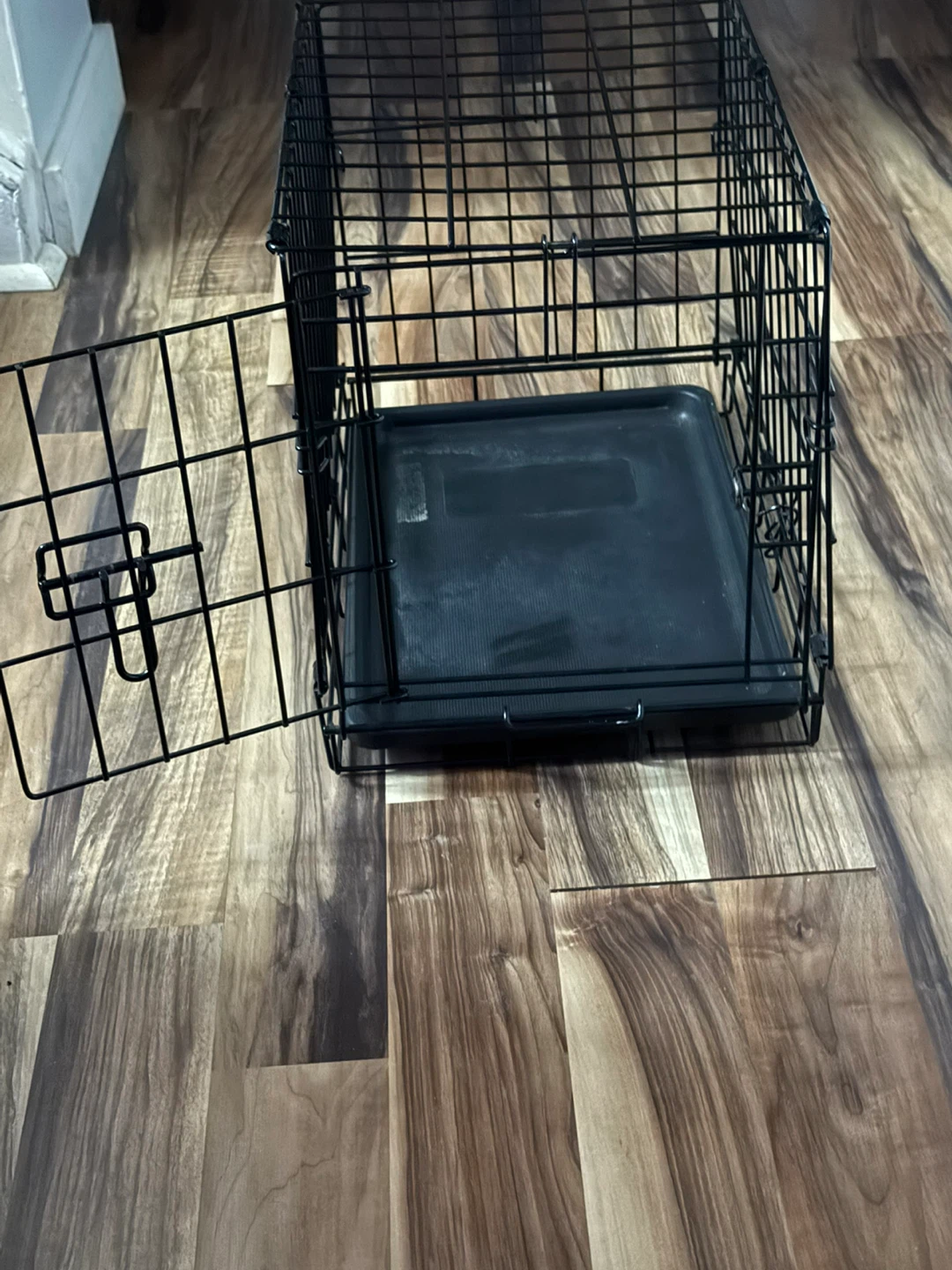 Black Wire Pet Dog Crate