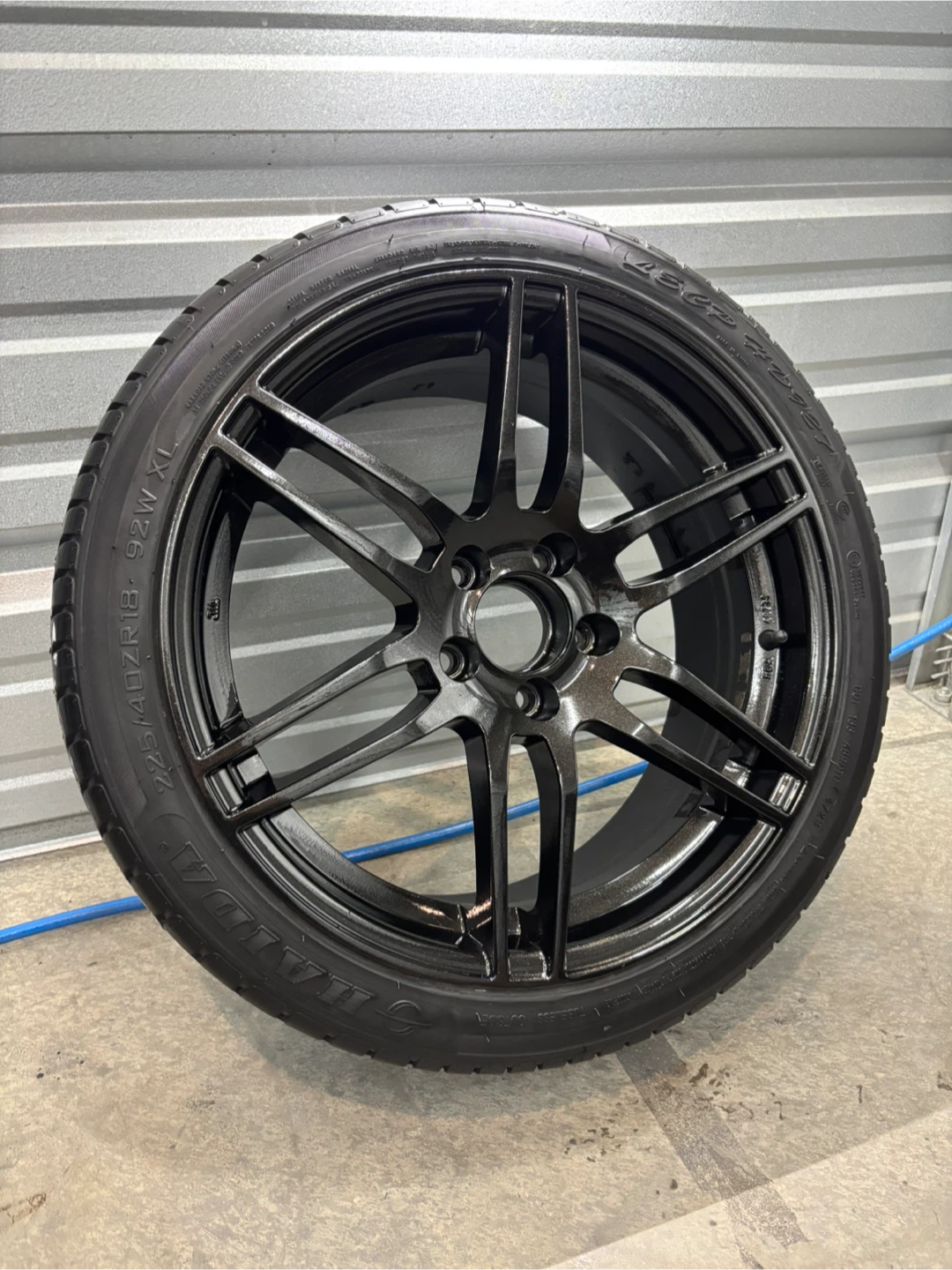 Alkatec rims with tires - 5x112 18 inch - photo 4