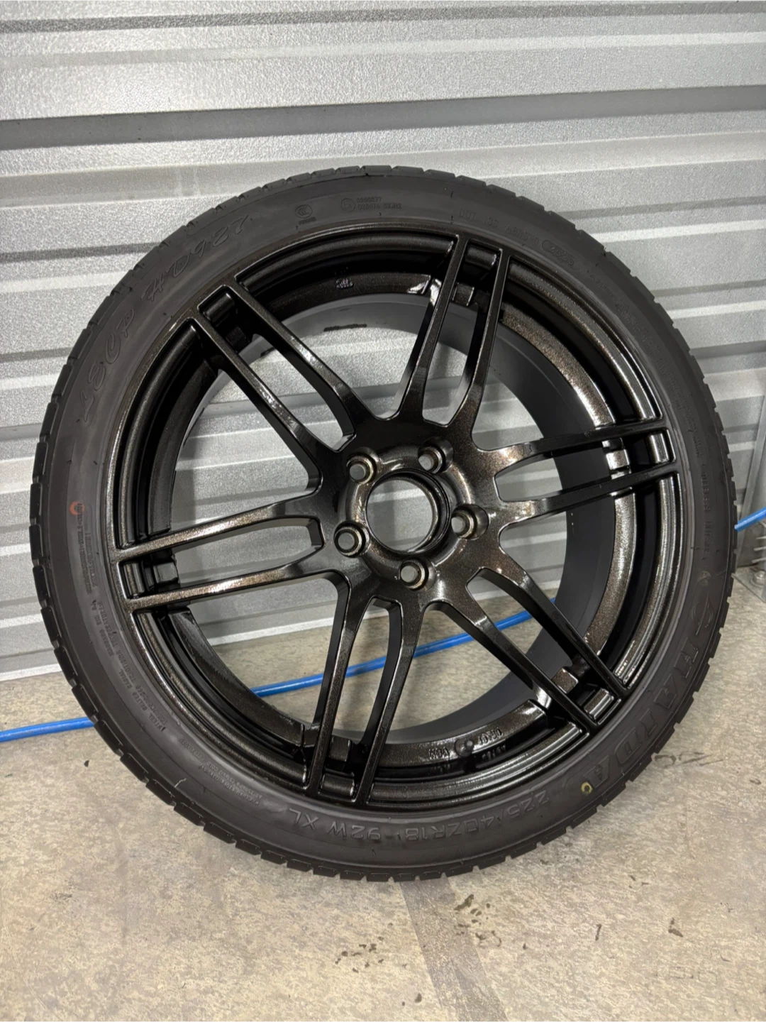Alkatec rims with tires - 5x112 18 inch - photo 3