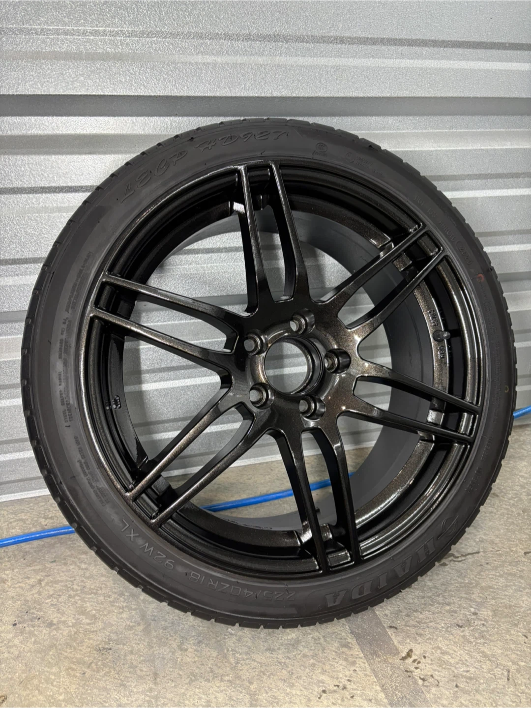 Alkatec rims with tires - 5x112 18 inch - photo 2