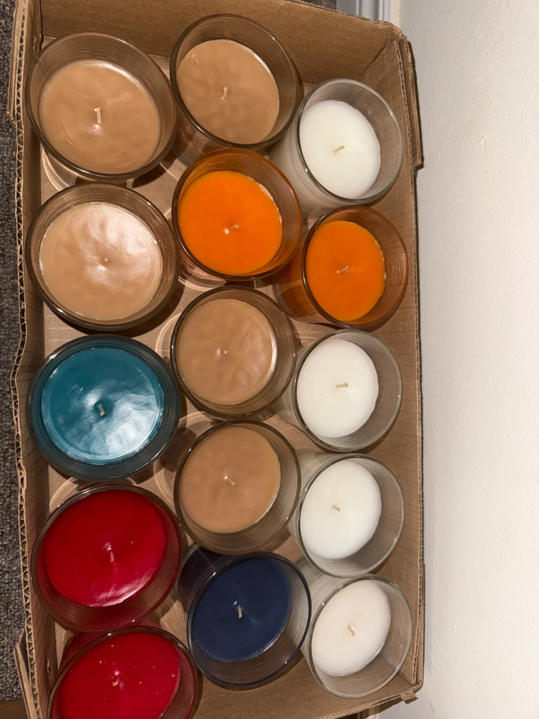 Assorted Glass Jar Candles