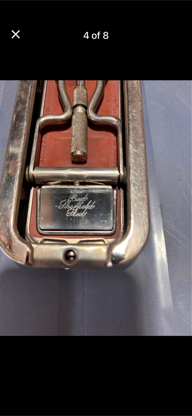 Vintage Rolls Razor Imperial No. 2 Safety Razor - photo 4