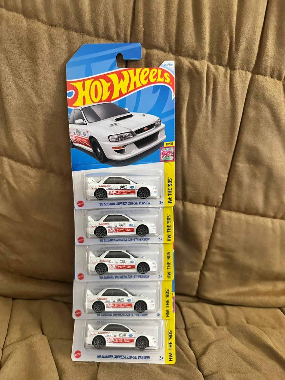 Hot Wheels '98 Subaru Impreza 22B-STI Version