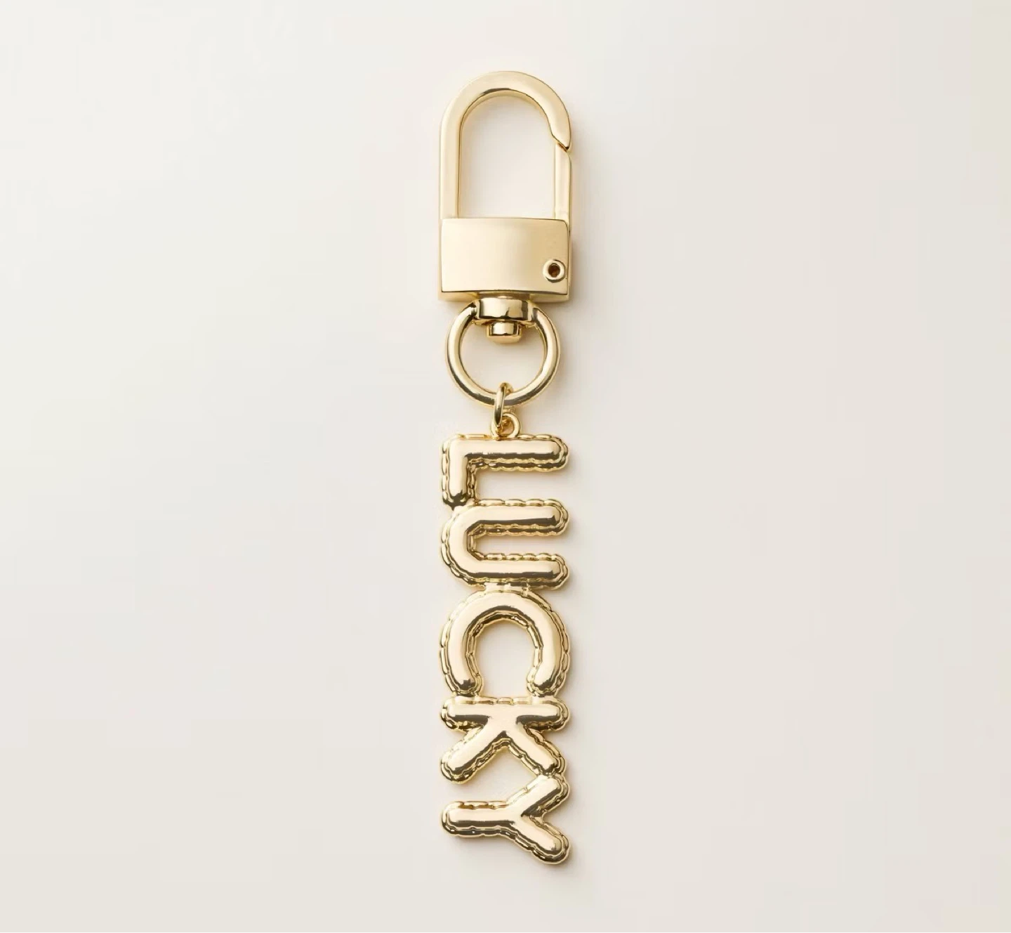 Kate Spade New York "Lucky" Bag Charm Gold