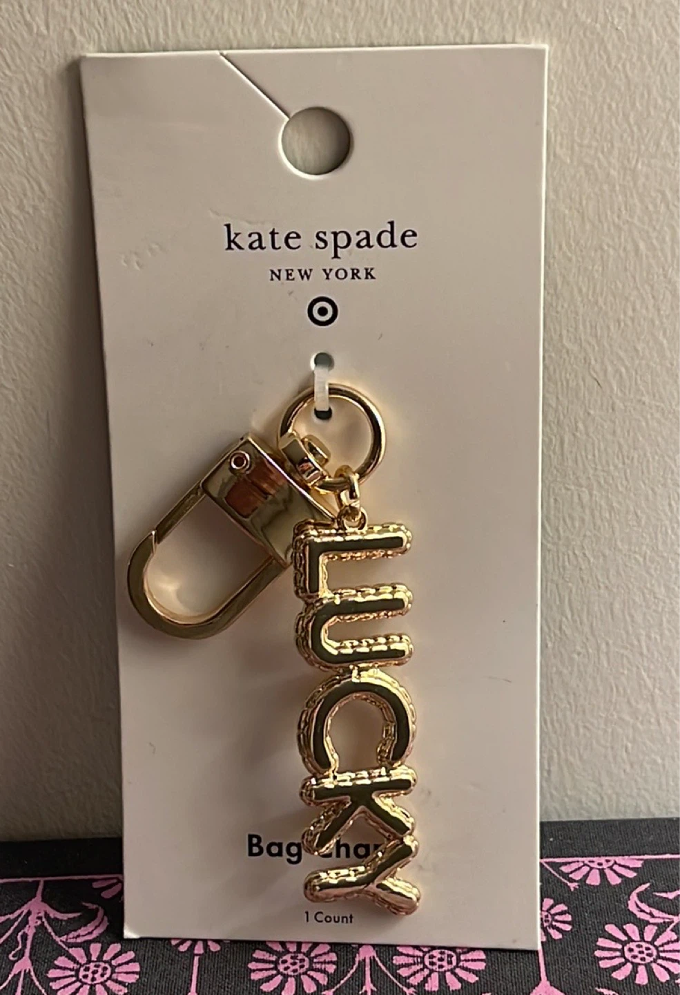 Kate Spade New York "Lucky" Bag Charm Gold - photo 5