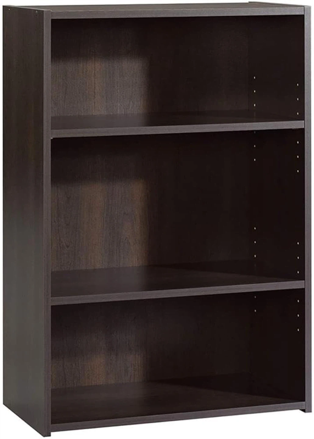 3-Shelf Bookcase - Dark Brown 🏆 - photo 5
