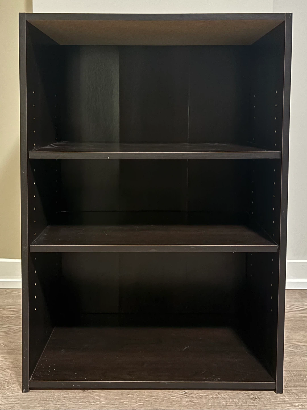 3-Shelf Bookcase - Dark Brown 🏆