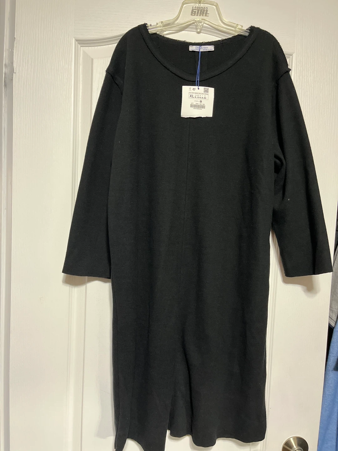Black Zara Woman Knit Dress - Size XL - photo 3