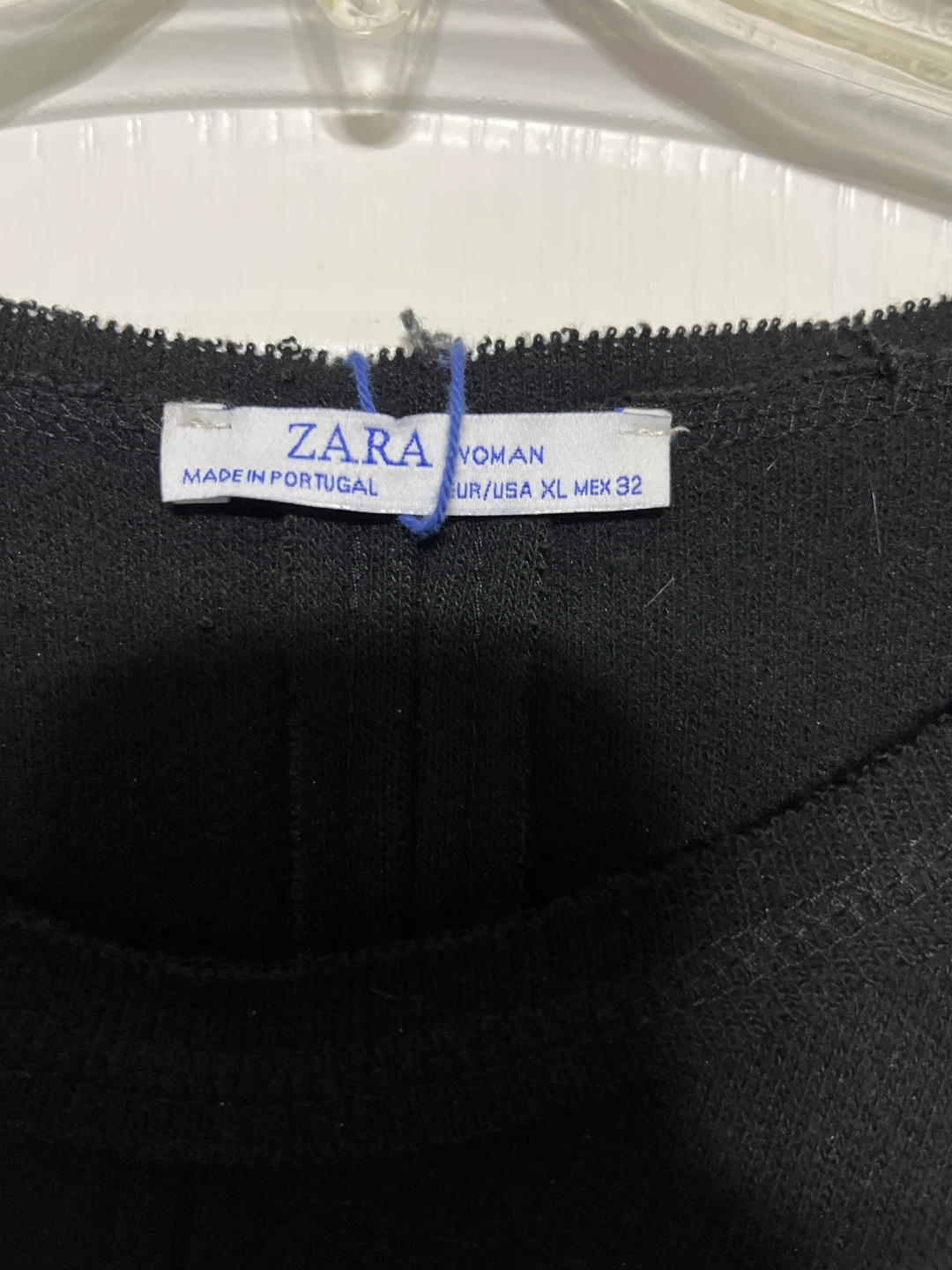 Black Zara Woman Knit Dress - Size XL - photo 5