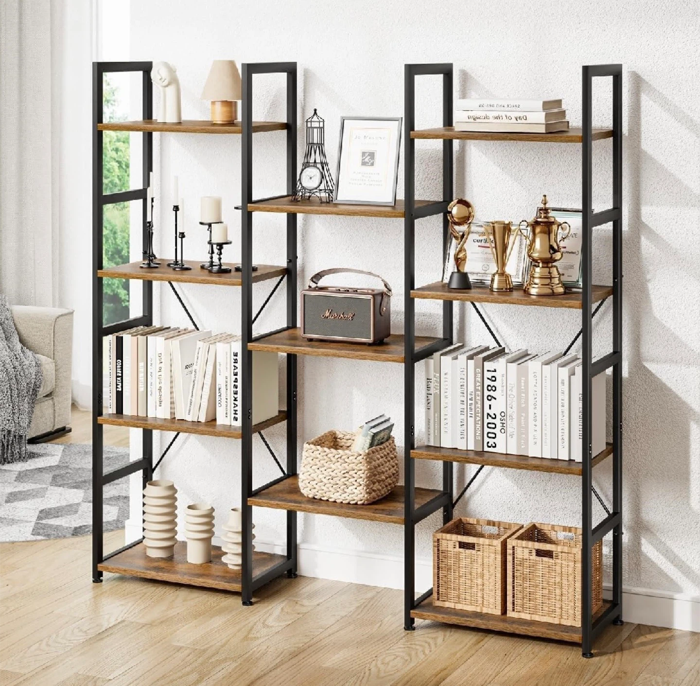Open display bookshelf