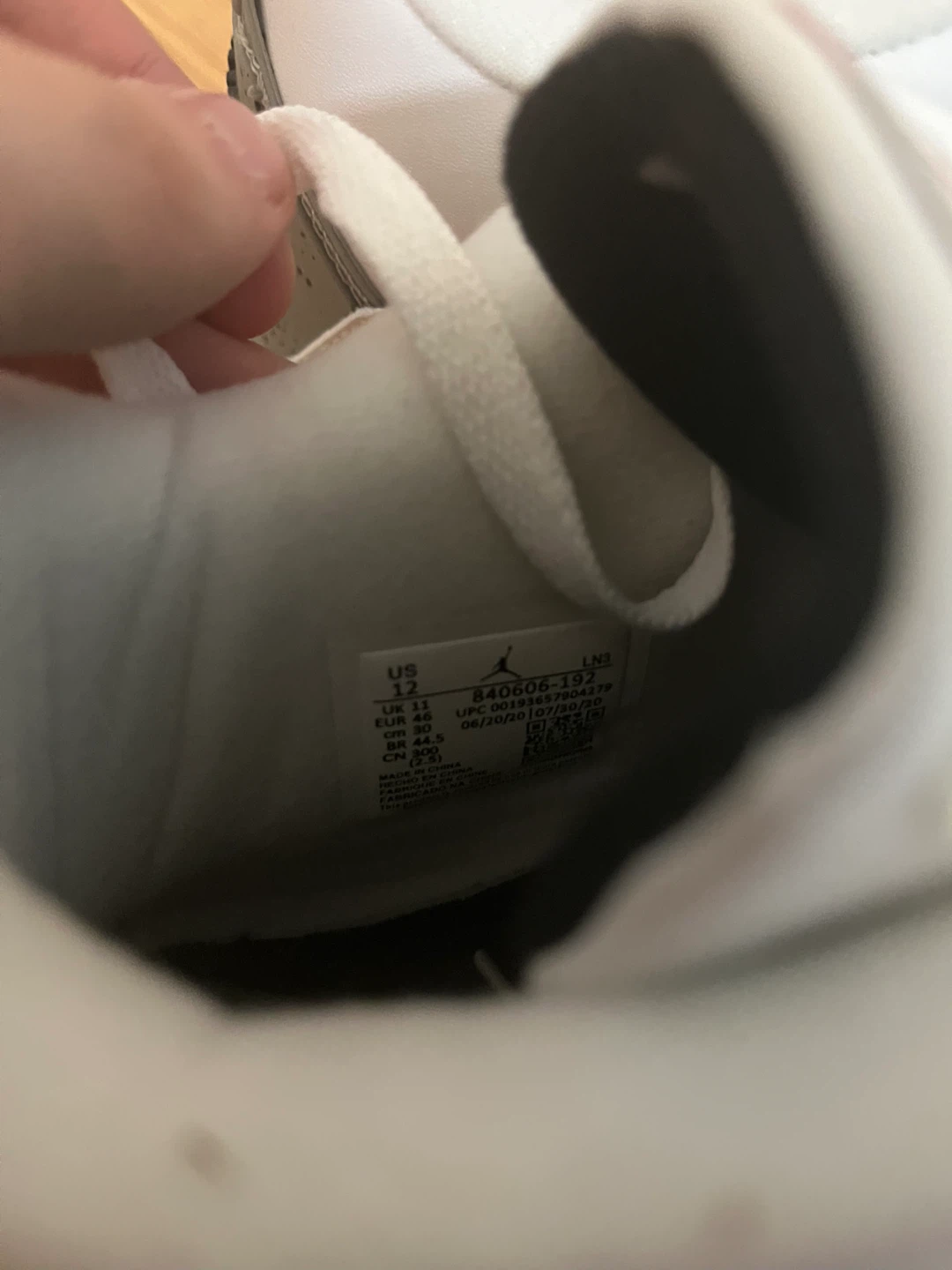 Jordan 4 white cements size 12 rep - photo 3
