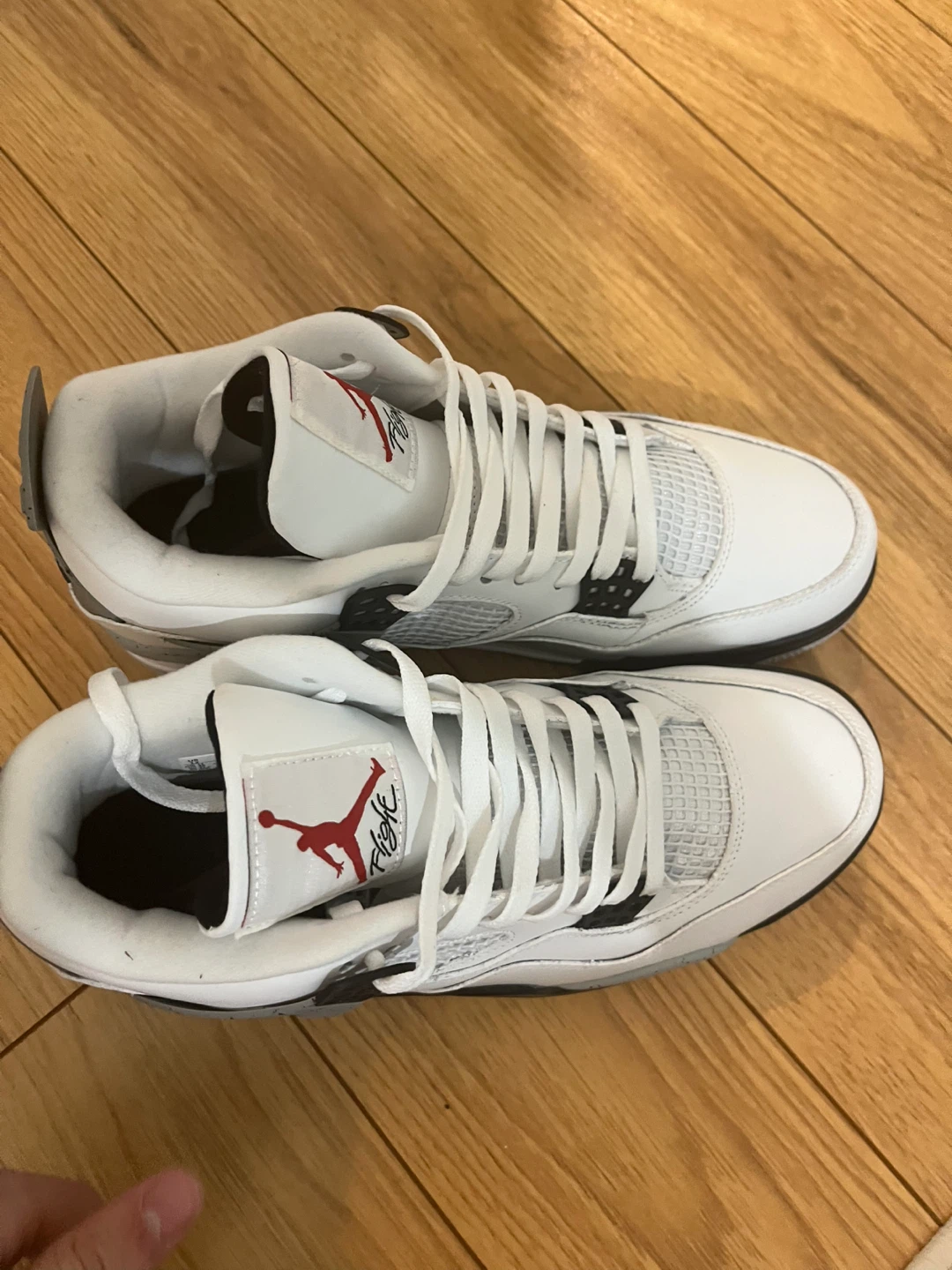 Jordan 4 white cements size 12 rep - photo 5