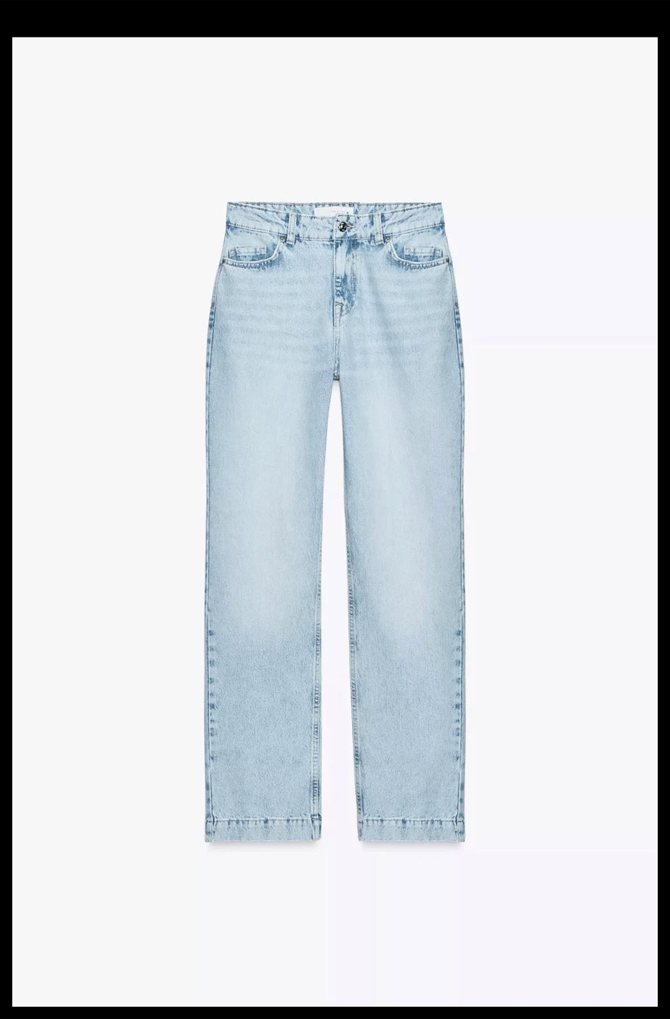Zara Light Blue Denim Jeans - Size 32 US 0