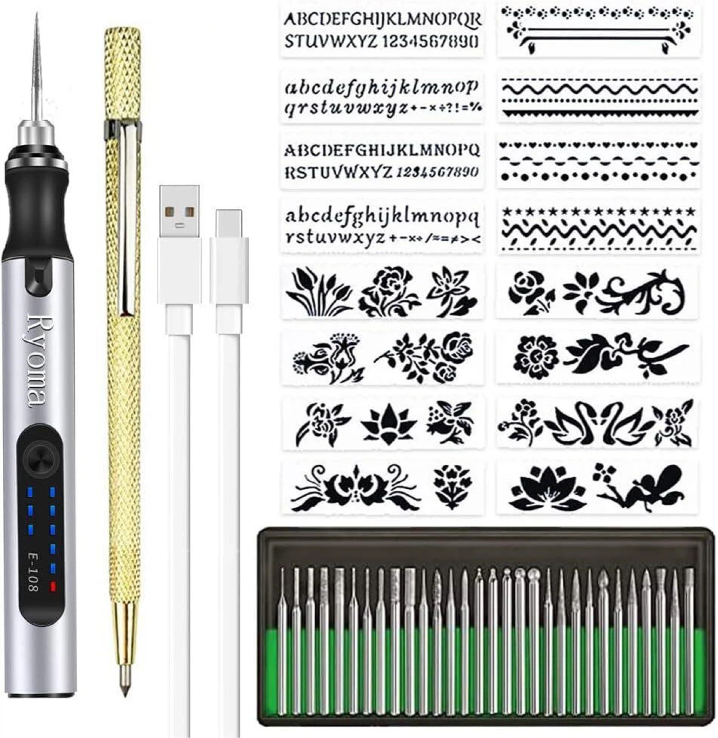 Rechargeable Electric Micro Engraver Pen