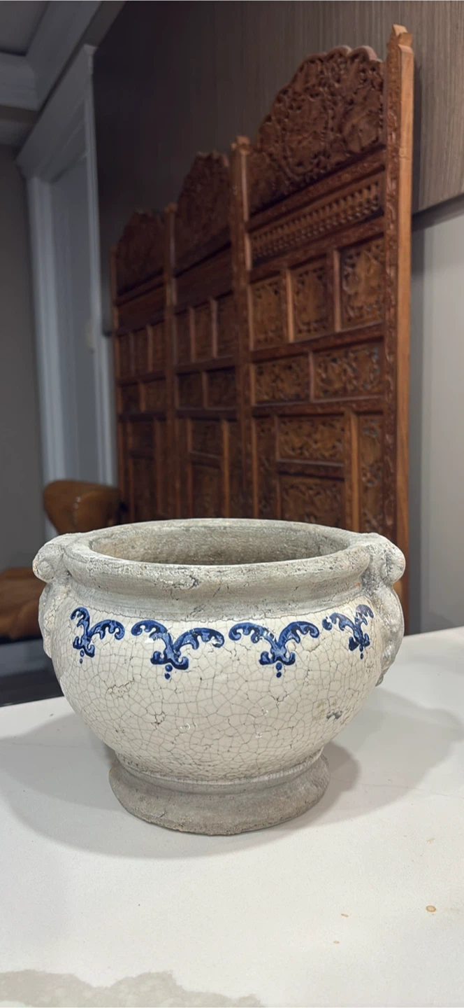 Vintage Decorative Planter Pot