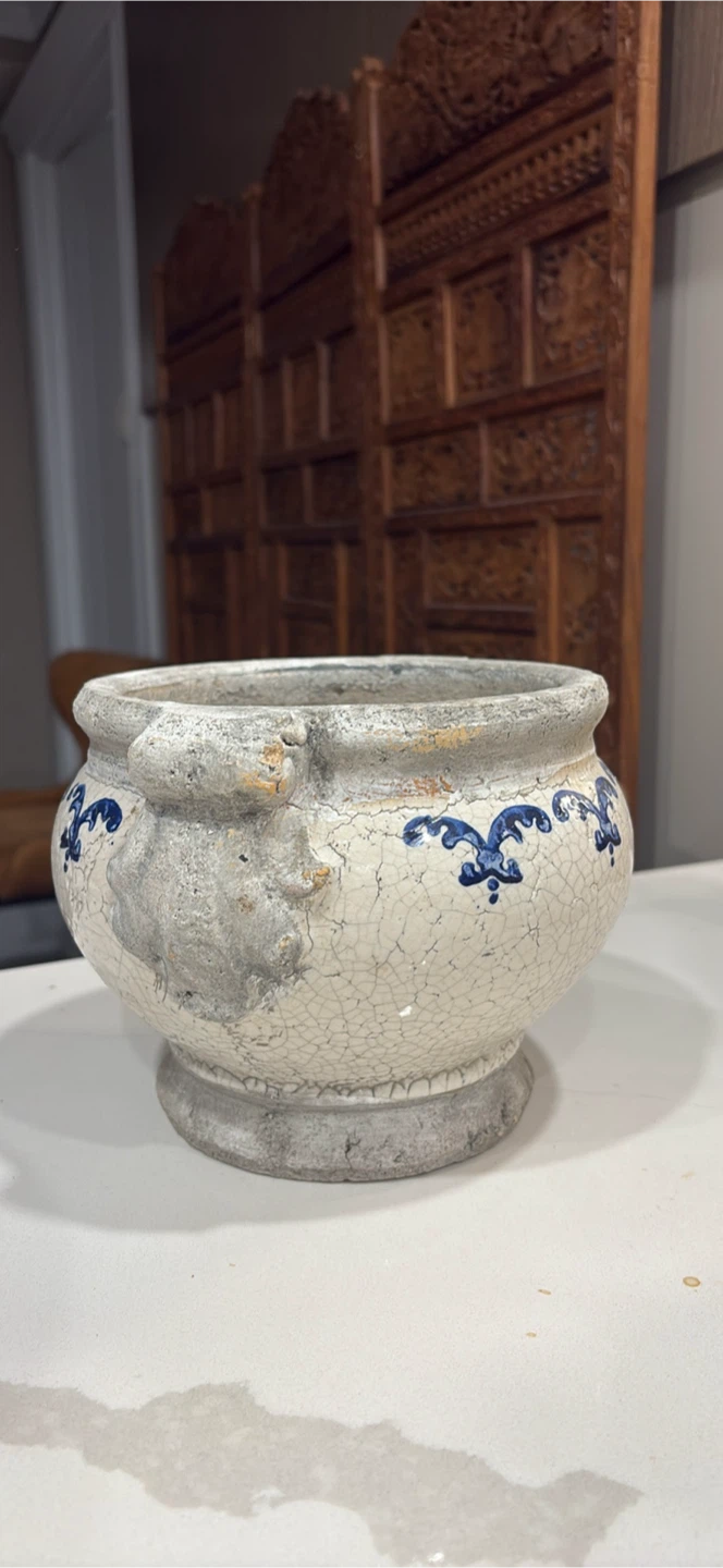 Vintage Decorative Planter Pot - photo 2