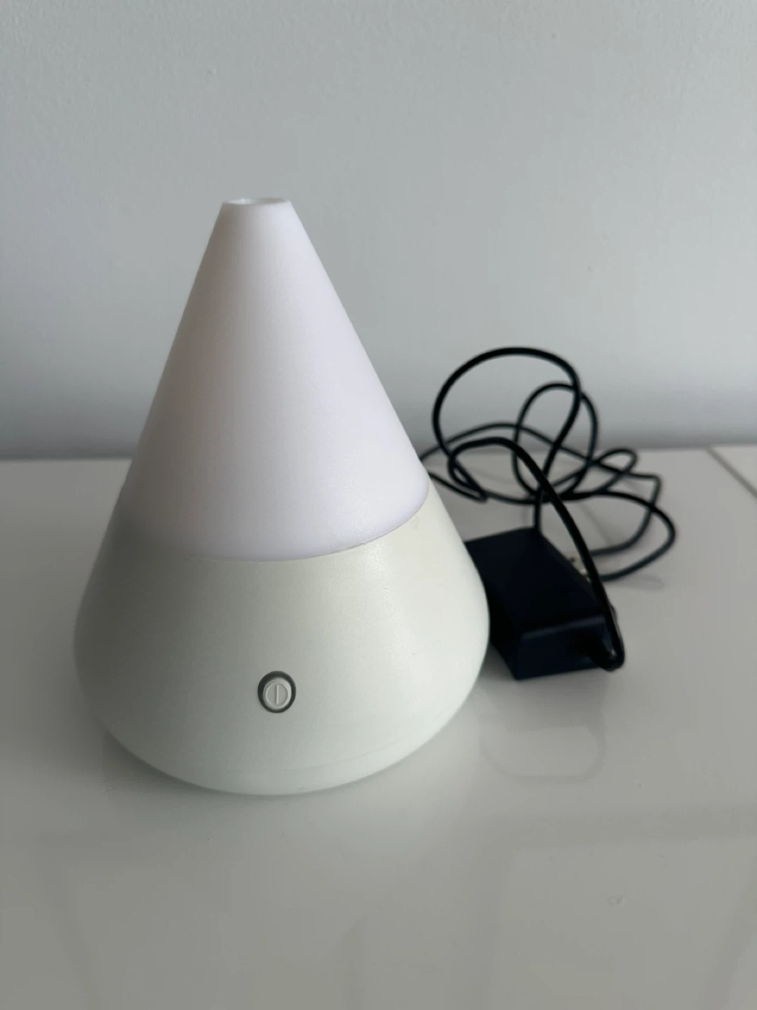 White Aroma Diffuser with Power Adapter