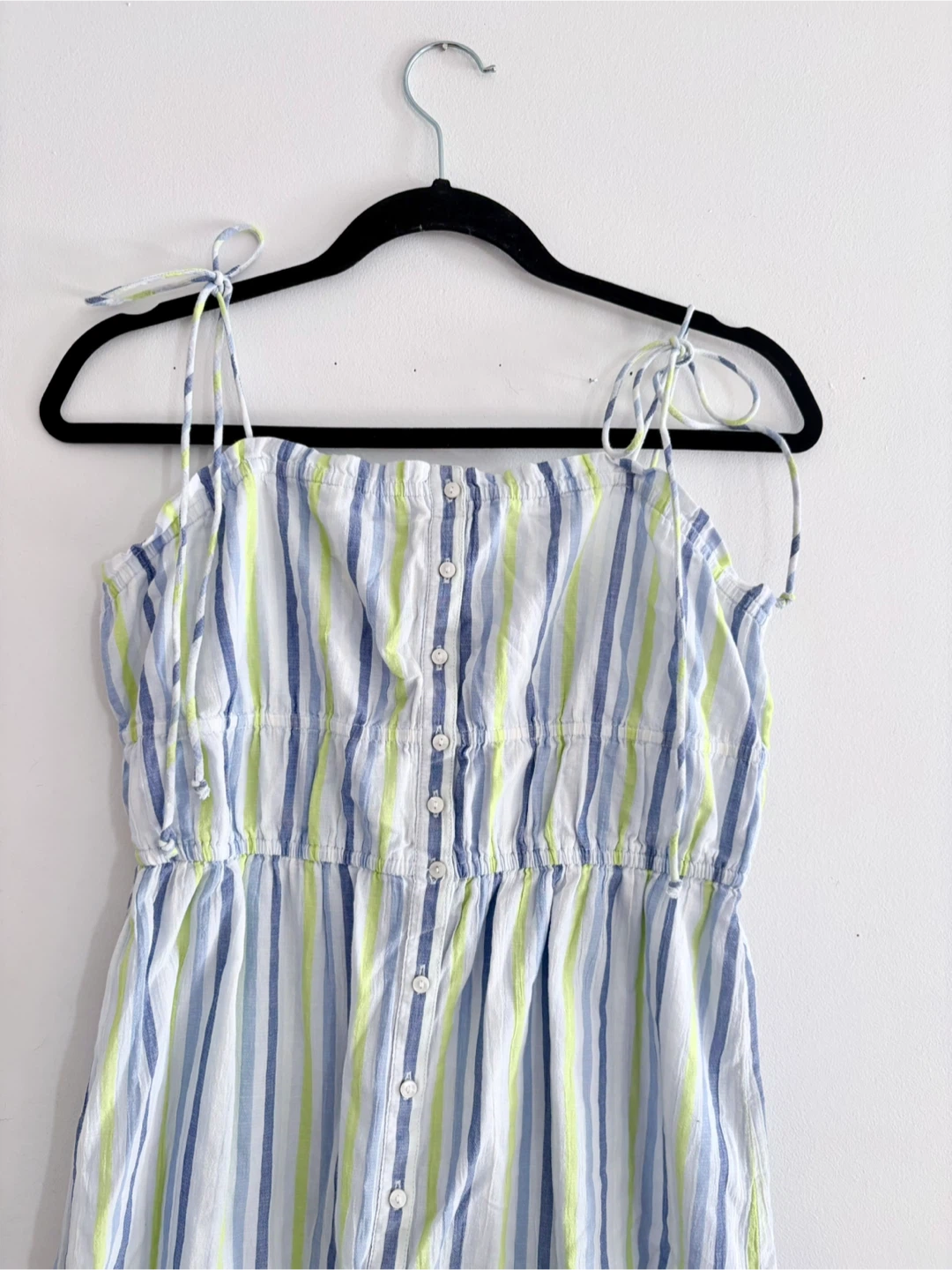 Aerie Striped Midi Dress 100% cotton 🏆‼️last price ‼️