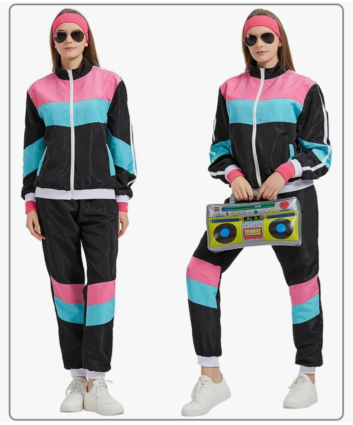 Women’s 80s Tracksuit Costume - Brand new
