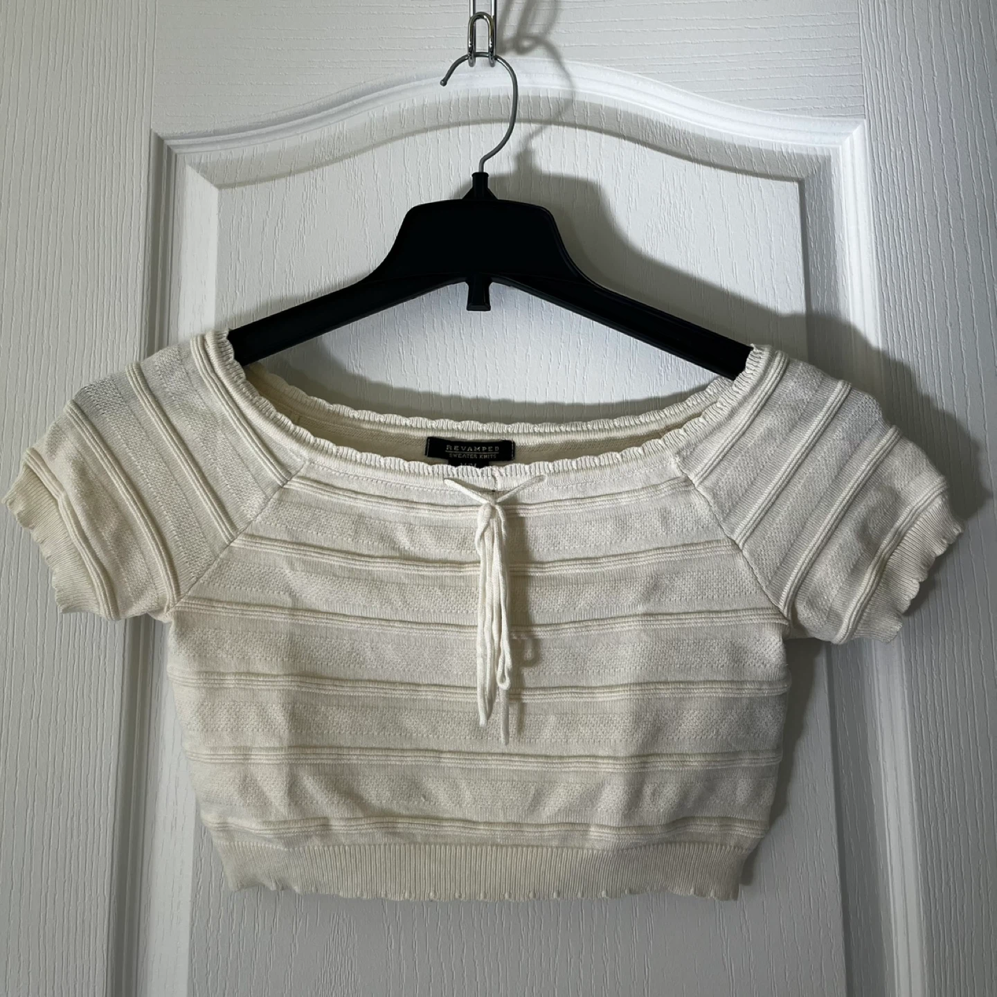 Revamped Cropped Knit Top